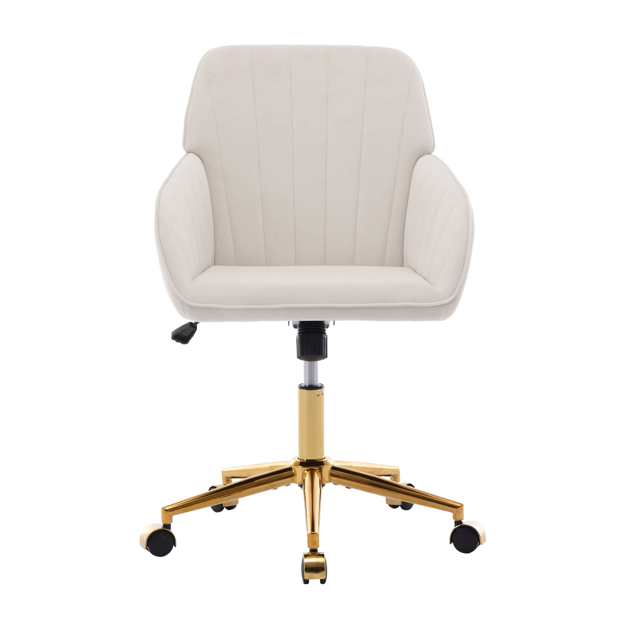 Adjustable Ergonomic Swivel Chair with Golden Base - Image 32