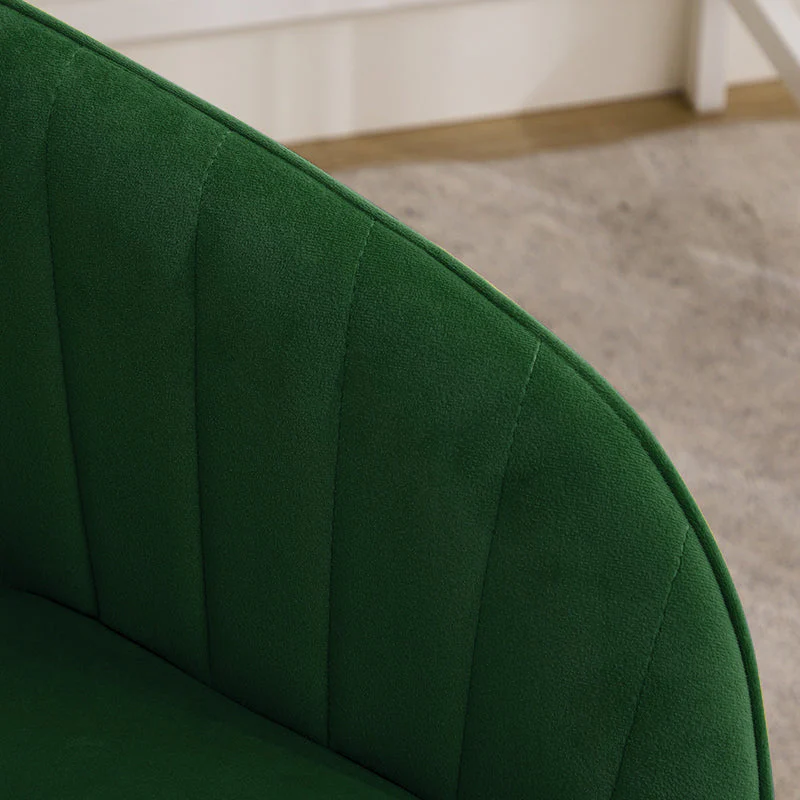 Adjustable Ergonomic Swivel Chair with Golden Base - Image 48