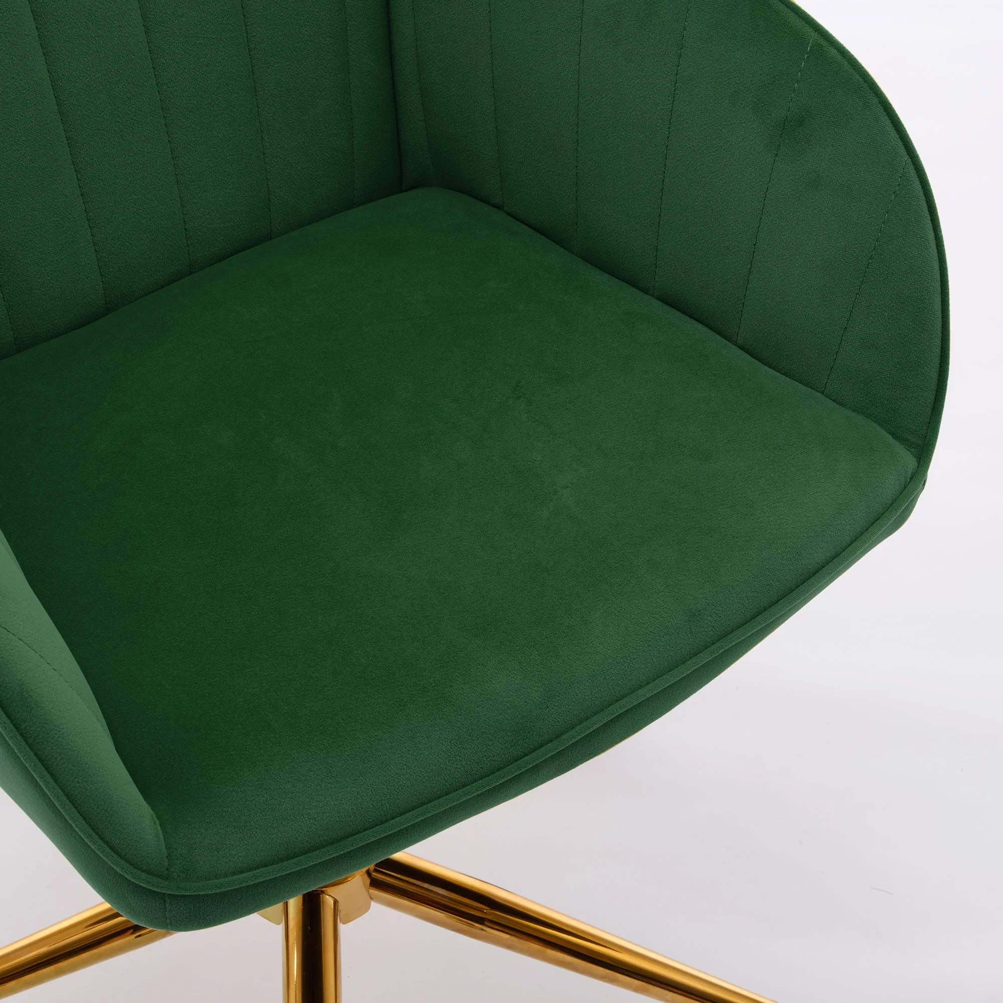Adjustable Ergonomic Swivel Chair with Golden Base - Image 49