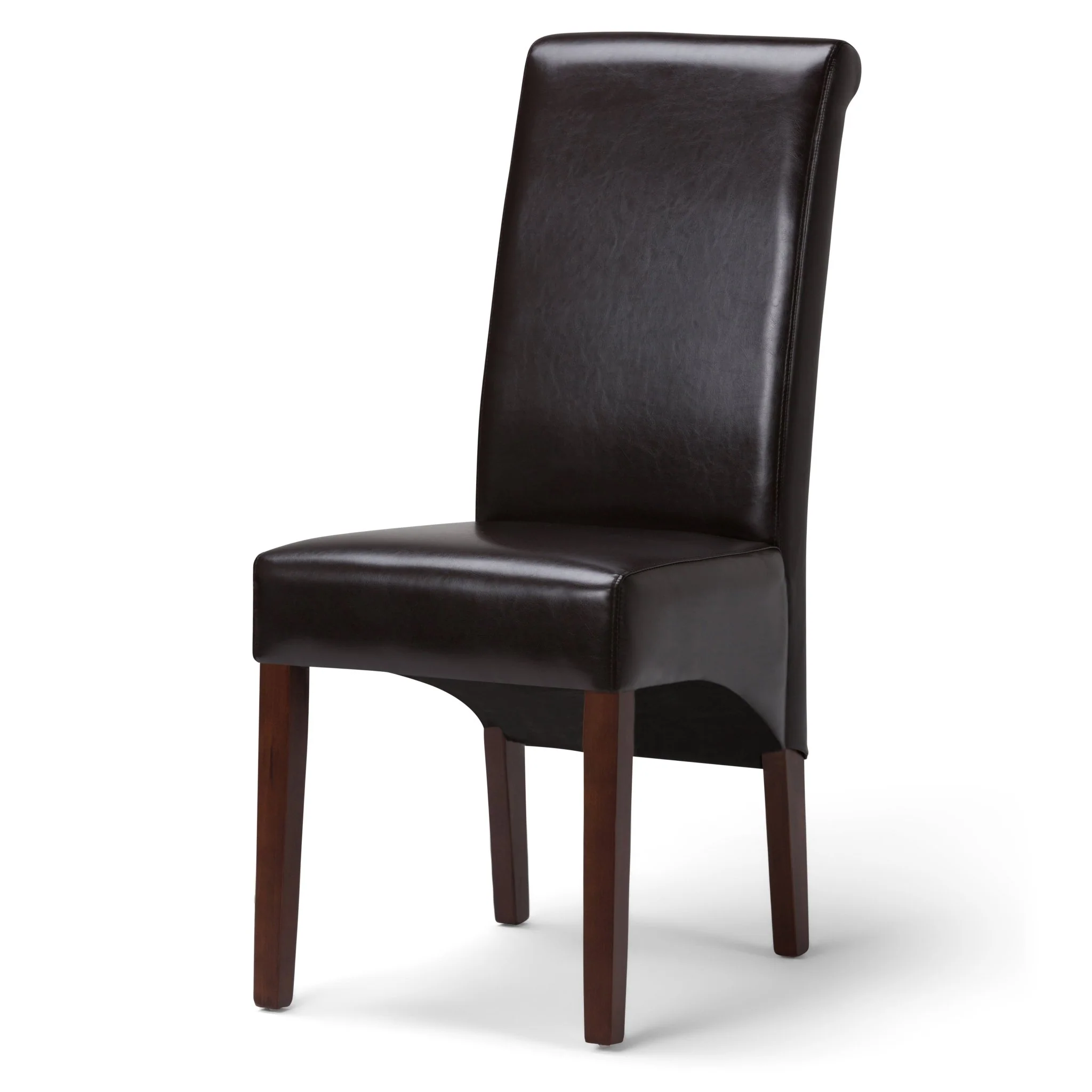 Aegis Faux Leather Dining Chair with Curved Top Detail, Set of 2 - Image 21