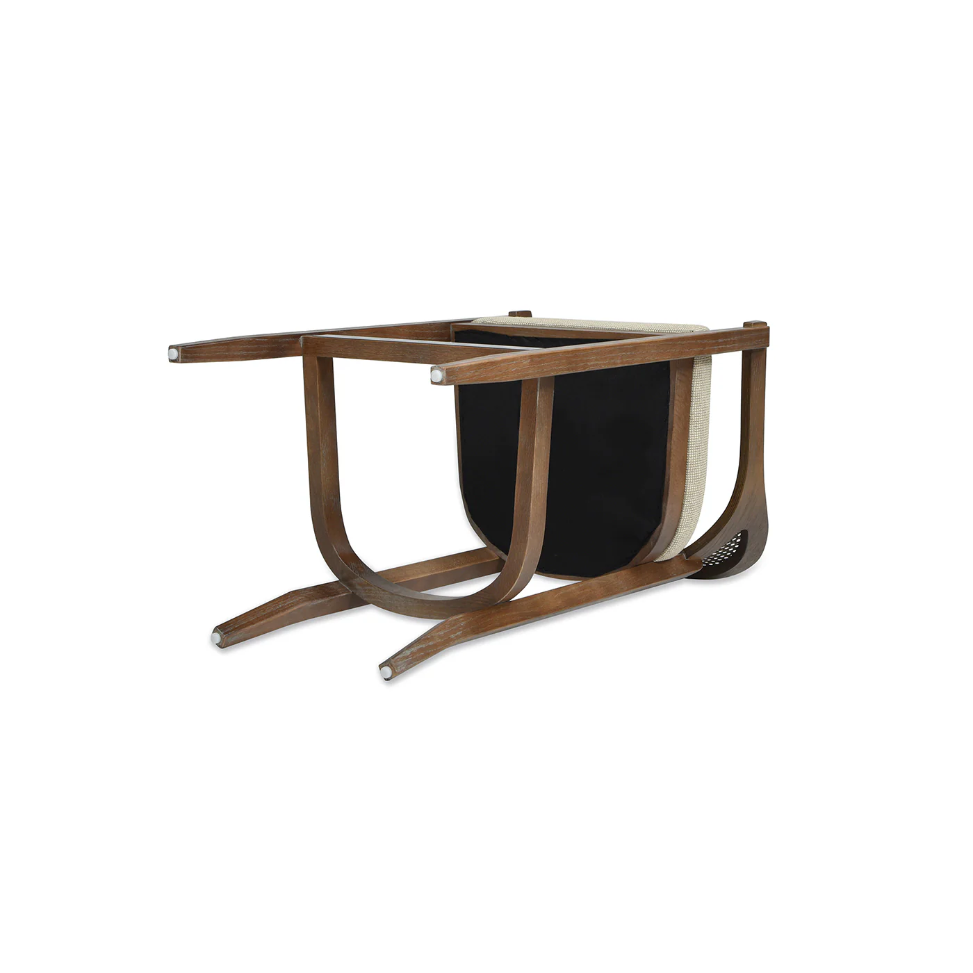 Americana Mid-Century Modern Cane Back Bar Stool - Image 11