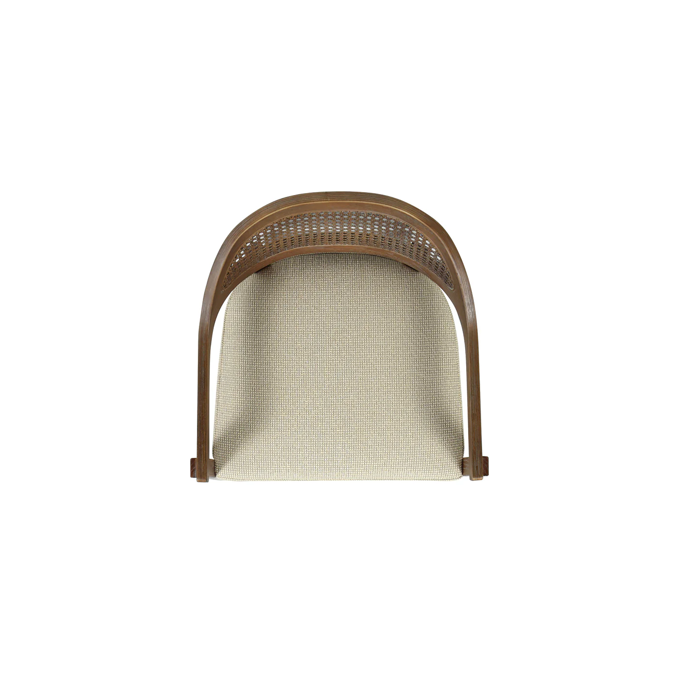 Americana Mid-Century Modern Cane Back Bar Stool - Image 7