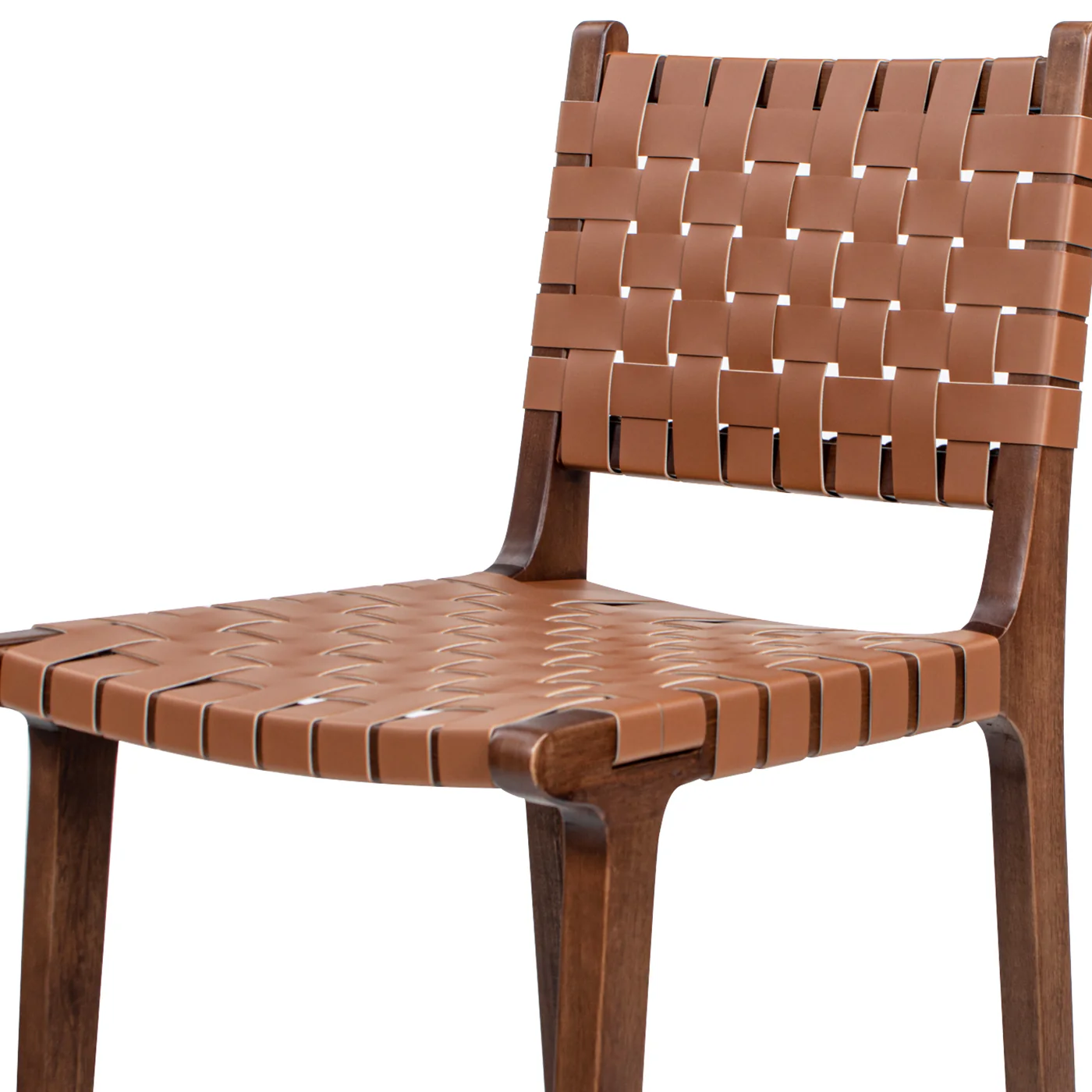 Andre  Woven Leather Counter Stool - Image 11