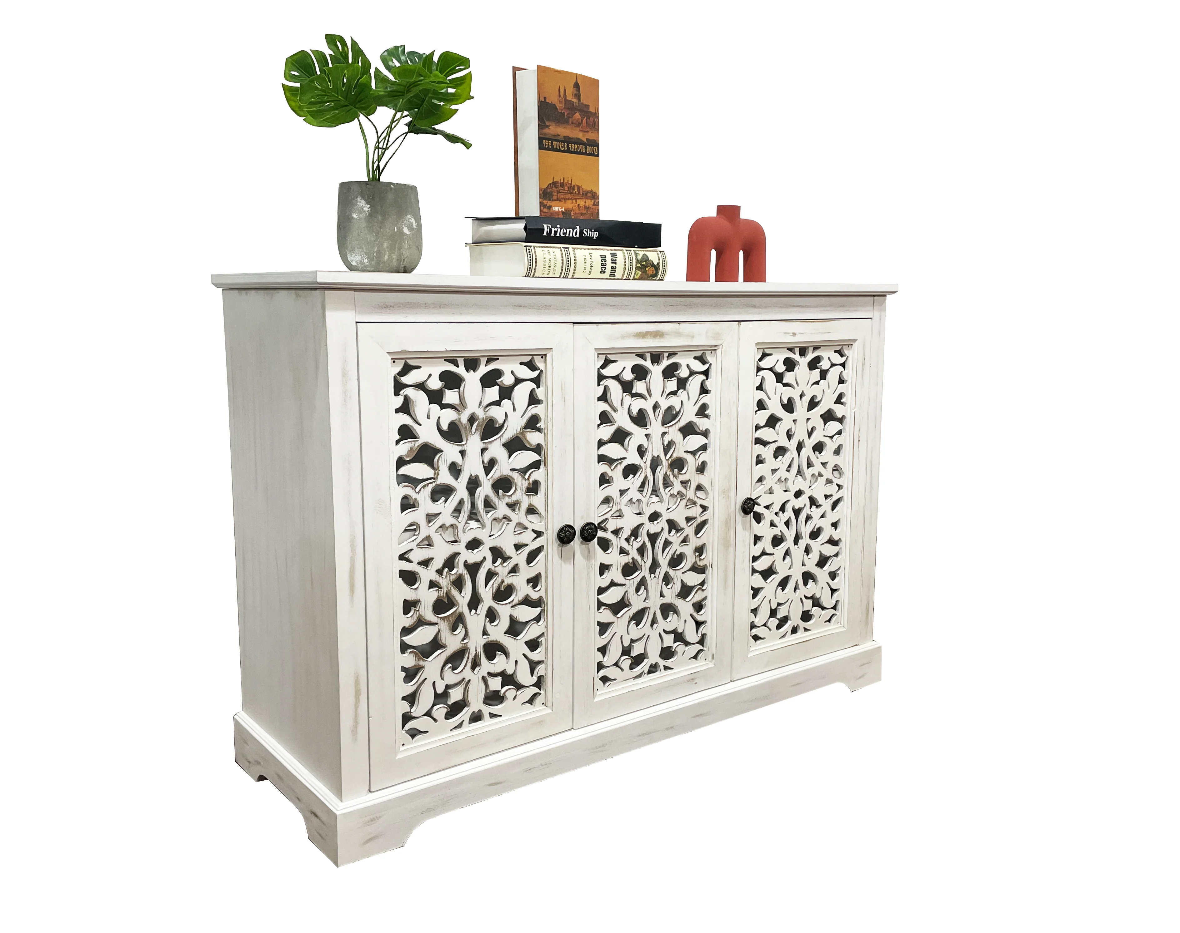 Antique Sideboard Storage Cabinet - Image 5