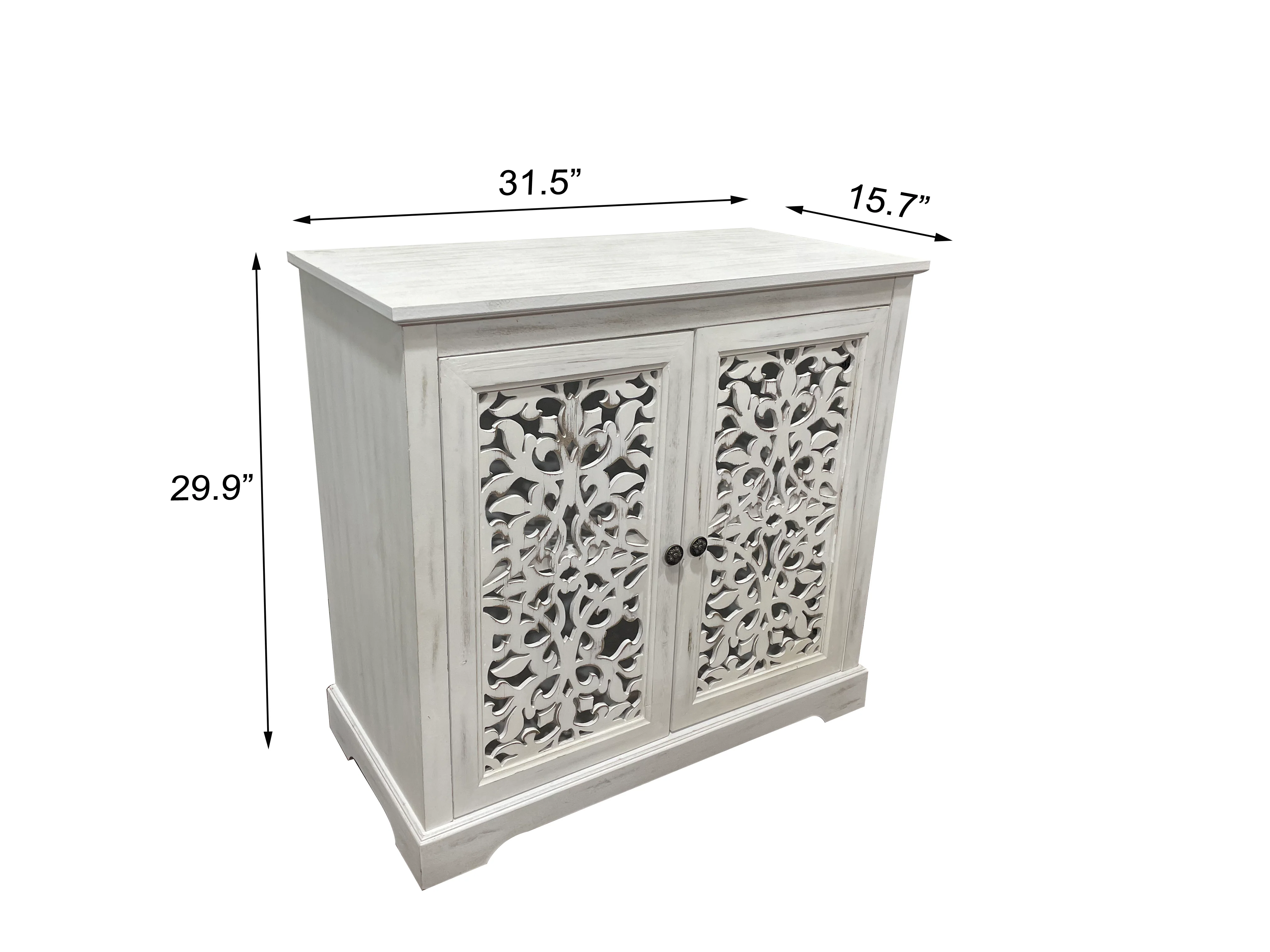Antique Sideboard Storage Cabinet - Image 6