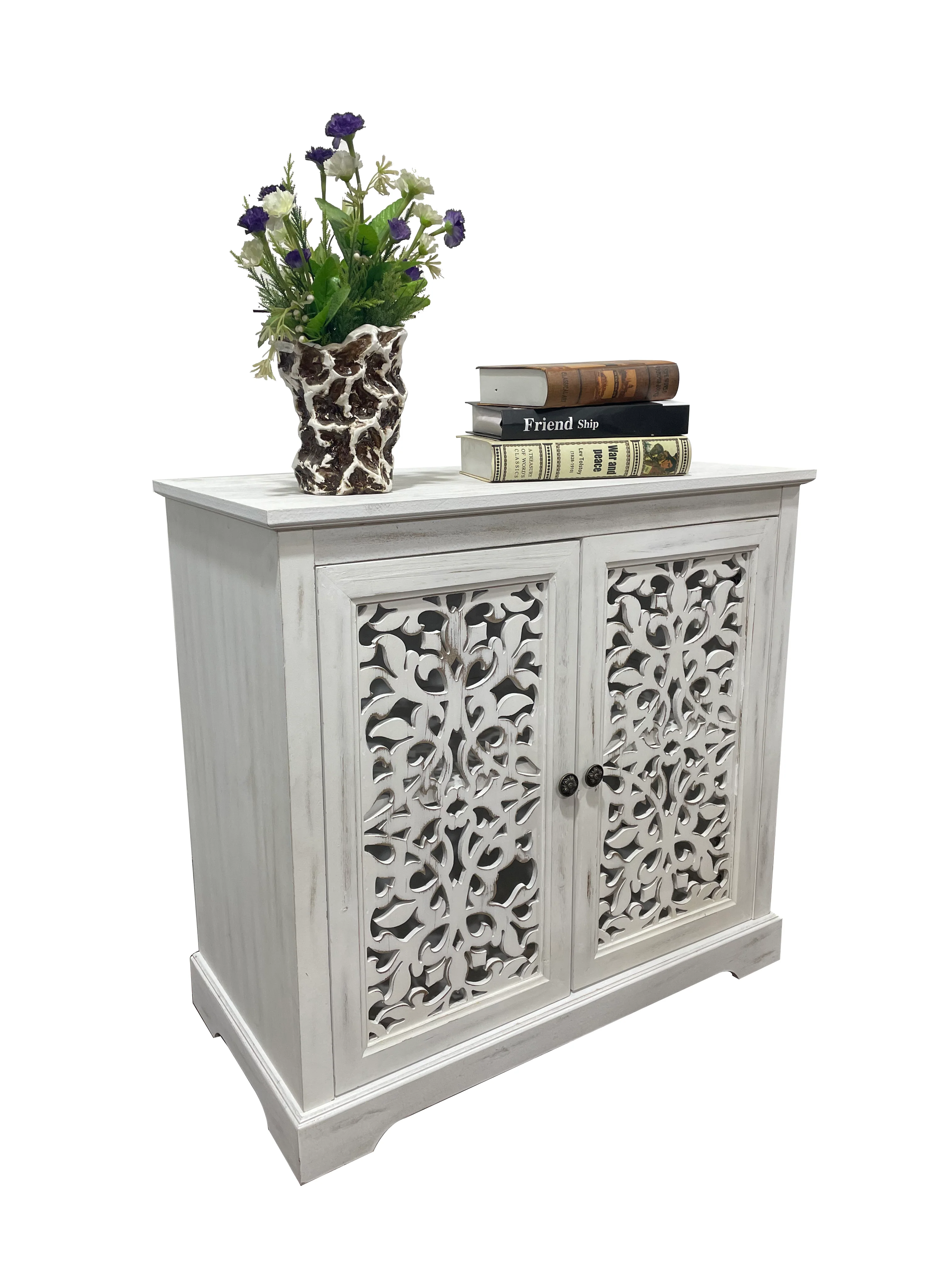 Antique Sideboard Storage Cabinet - Image 7