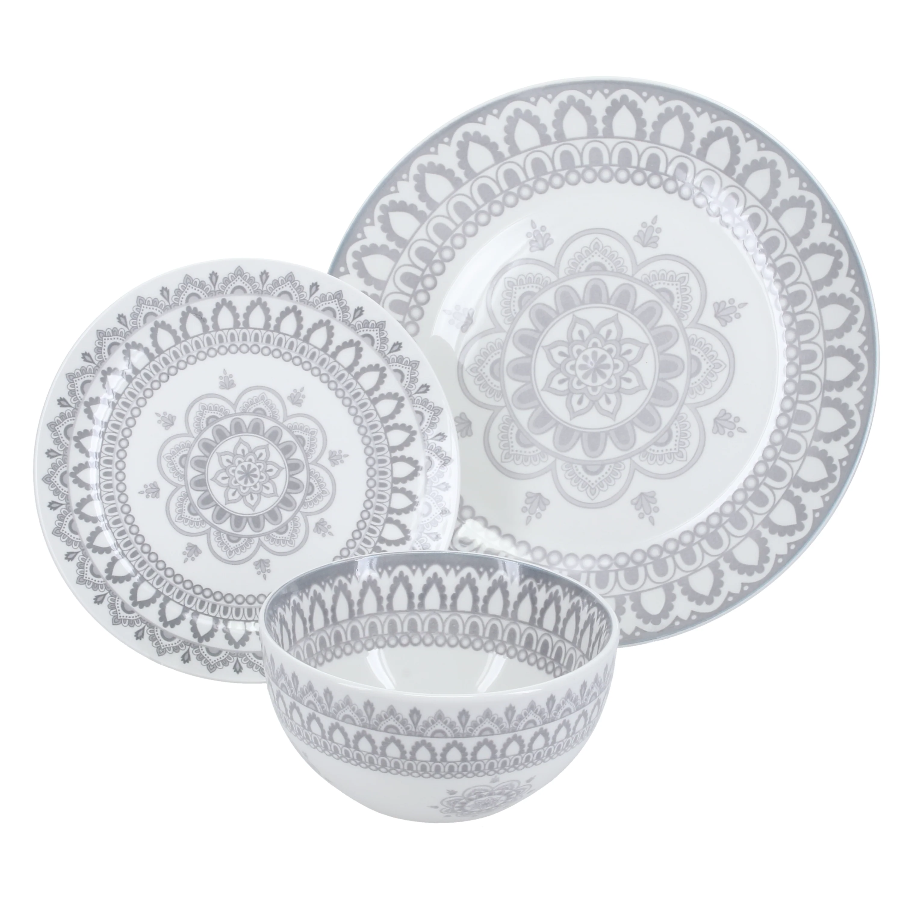 Arabesque 12 Piece Dinnerware Set - Image 2