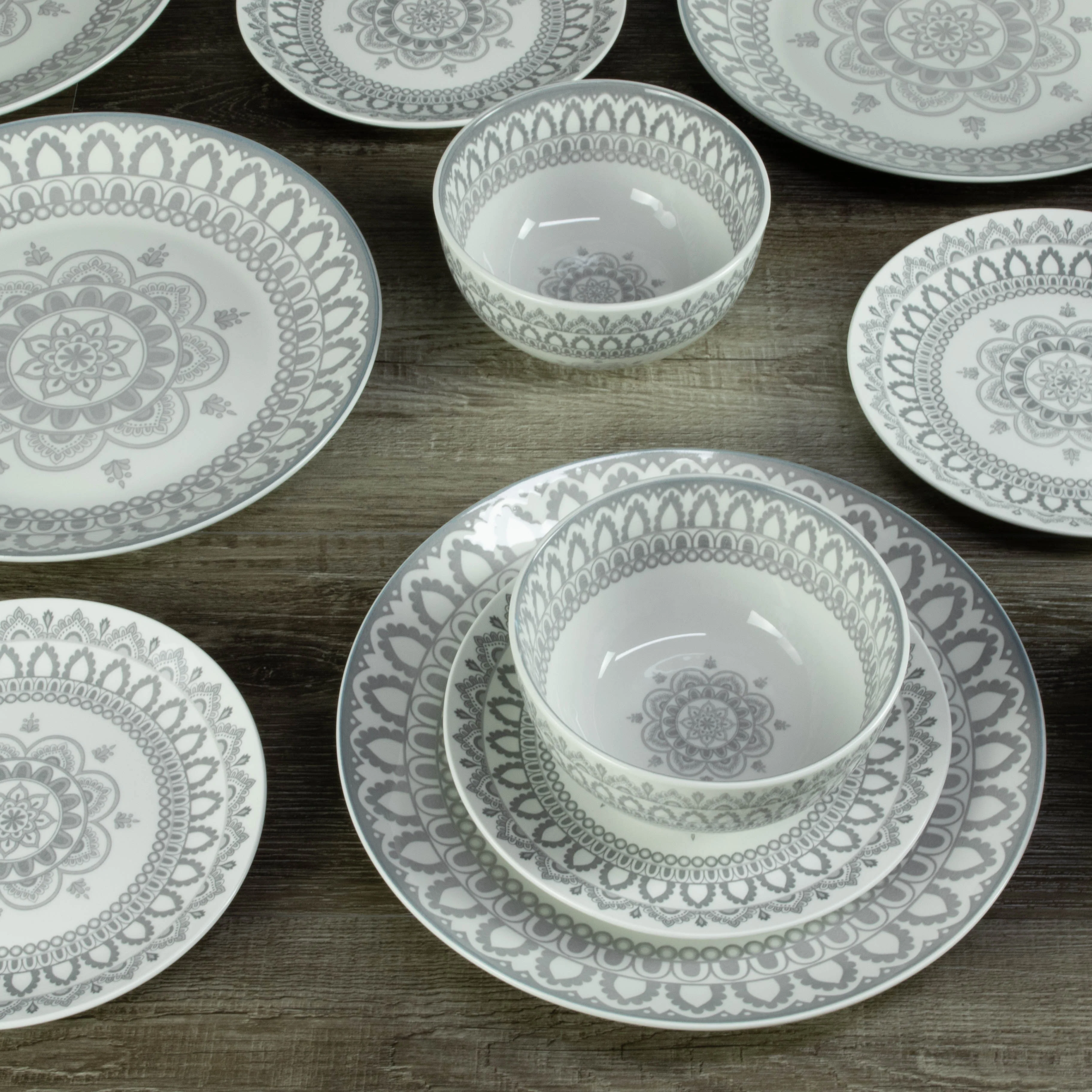 Arabesque 12 Piece Dinnerware Set - Image 7