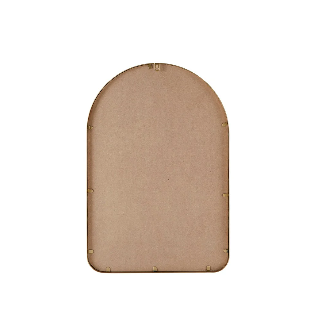 Arched Metal Floral Wall Mirror - Image 7