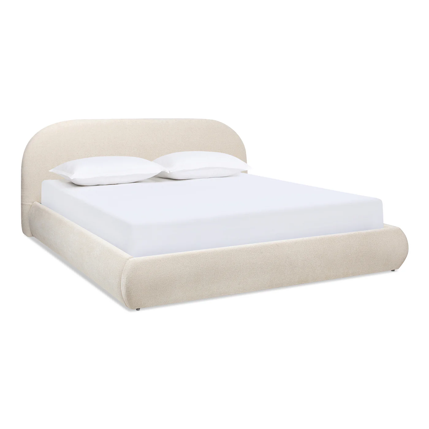 Archie Upholstered Platform Bed - Image 5