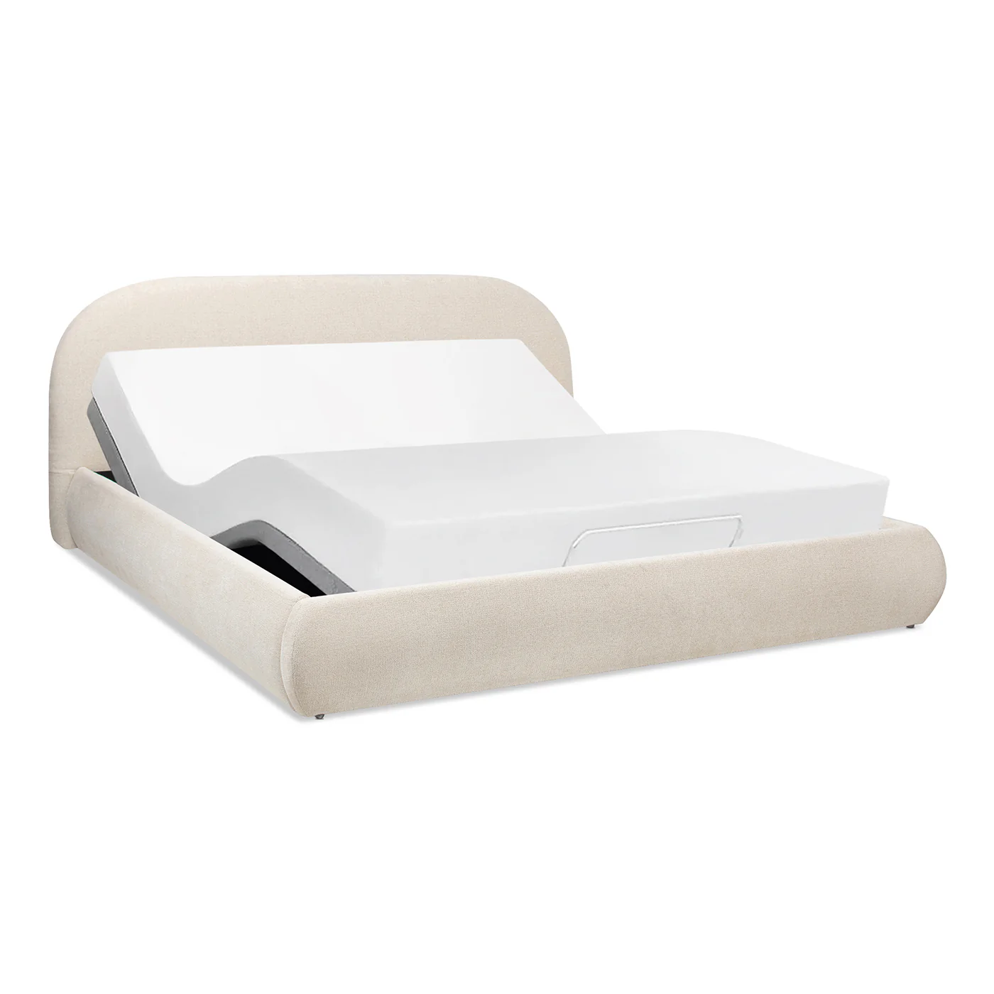 Archie Upholstered Platform Bed - Image 6
