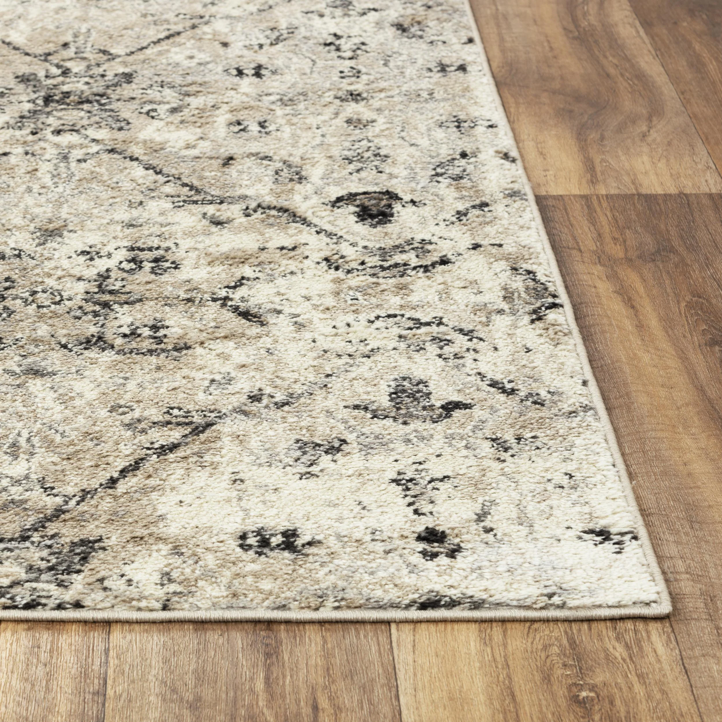Ashbourne Power Loomed Geometric Area Rug - Image 6