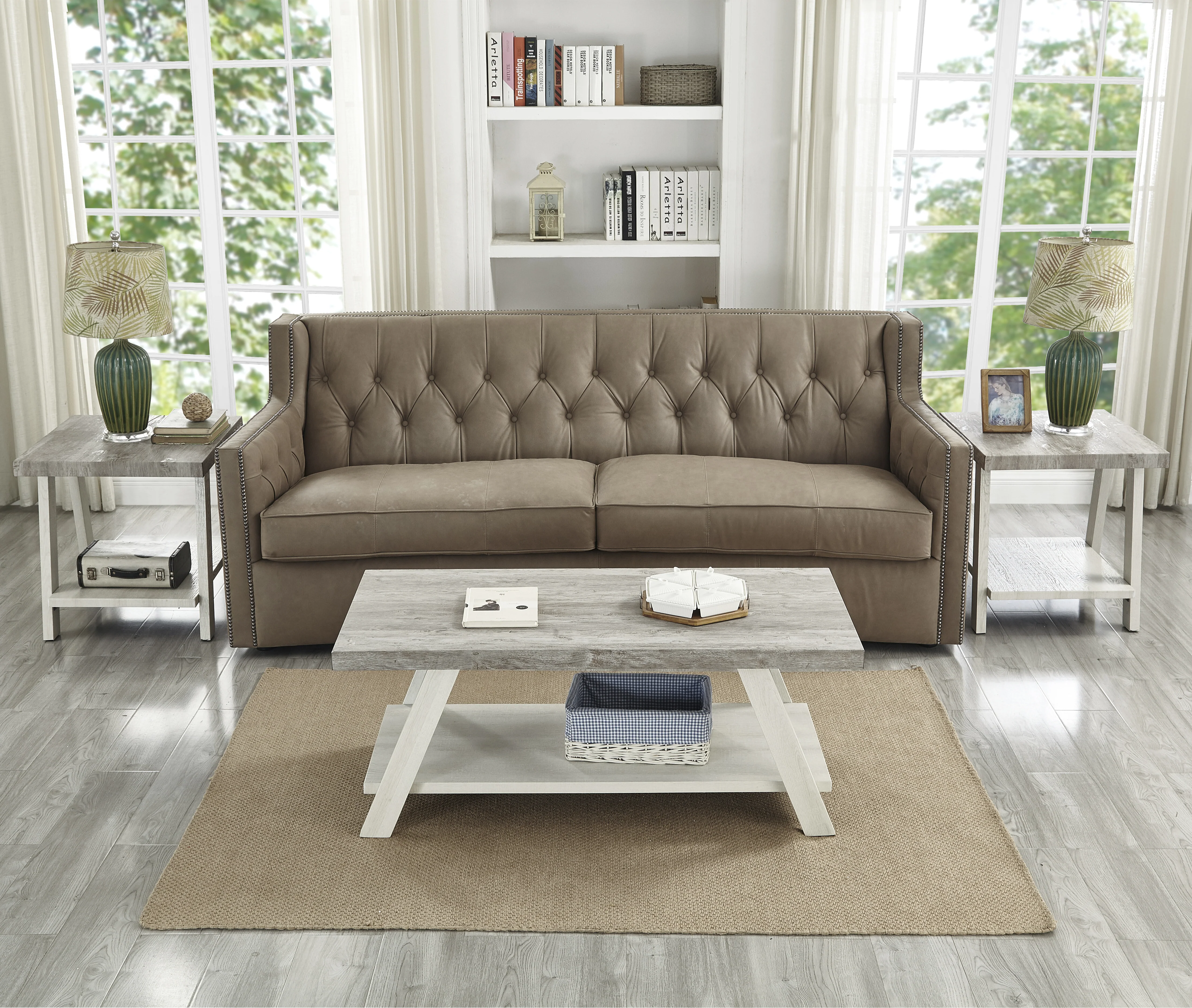 Athens Contemporary 3-Piece Table Set - Image 11