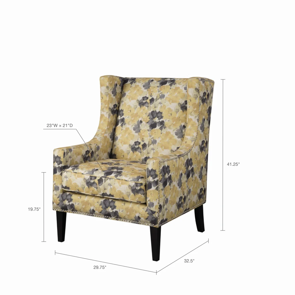 Barton Wing Chair - Image 5