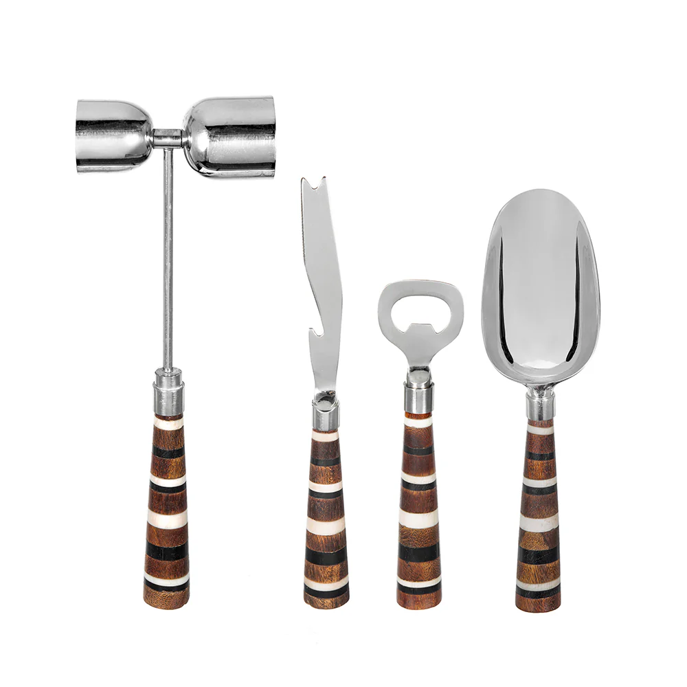 Barware Tools, Set of 4 - Image 2