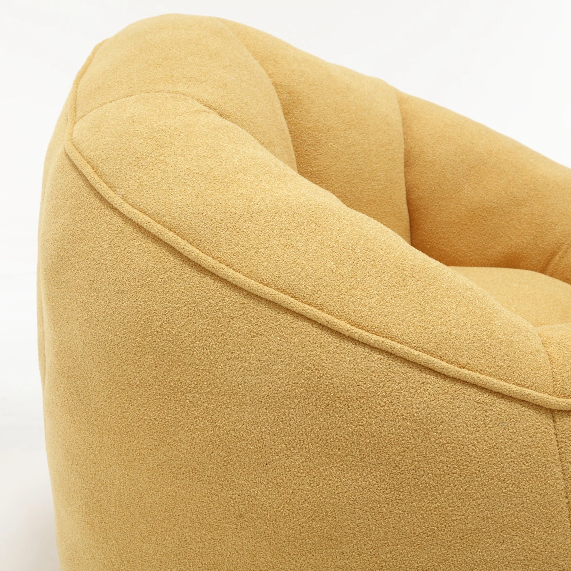 Bean Bag Sofa Chair with High-Pressure Foam and Footrest - Image 121