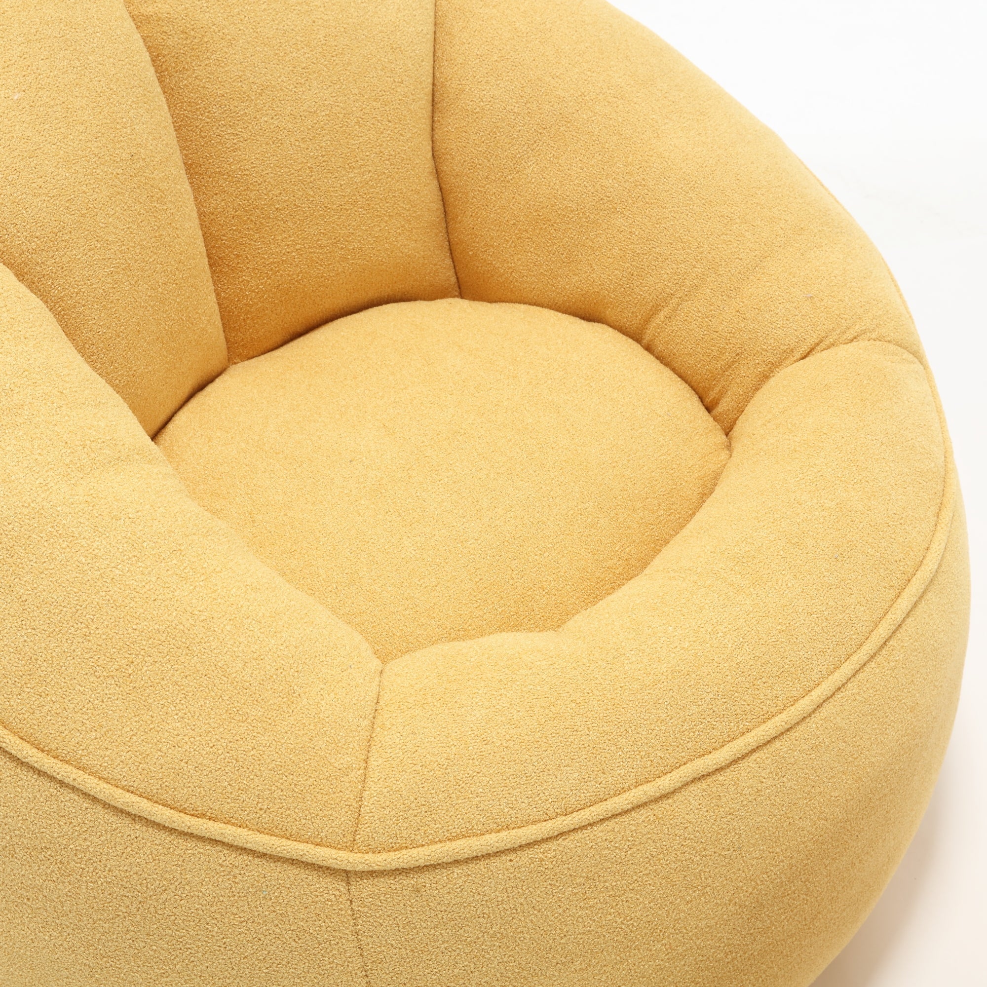 Bean Bag Sofa Chair with High-Pressure Foam and Footrest - Image 123