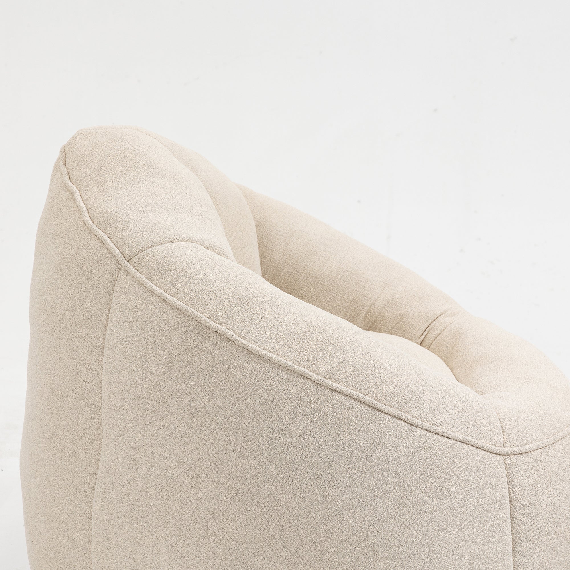 Bean Bag Sofa Chair with High-Pressure Foam and Footrest - Image 14
