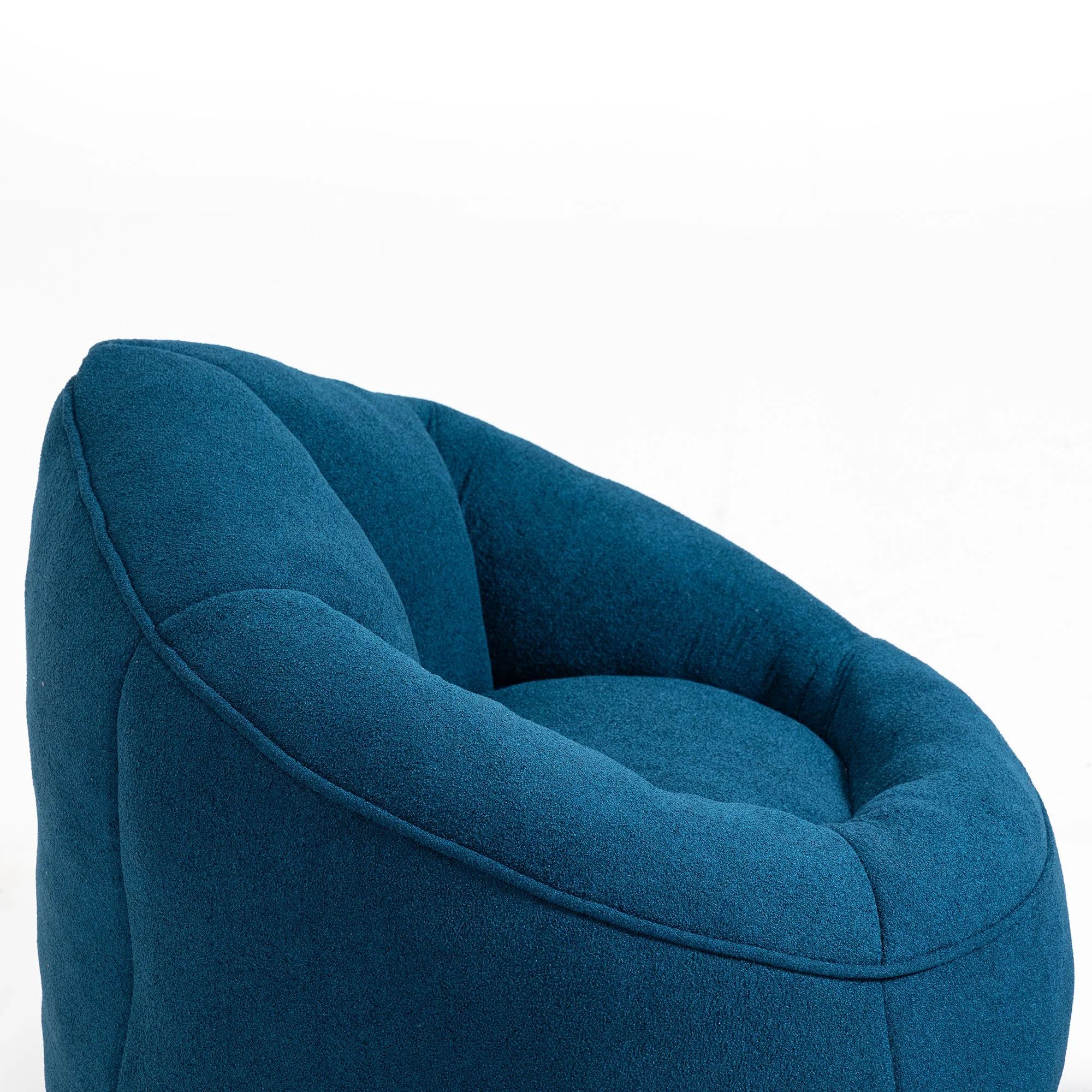 Bean Bag Sofa Chair with High-Pressure Foam and Footrest - Image 144