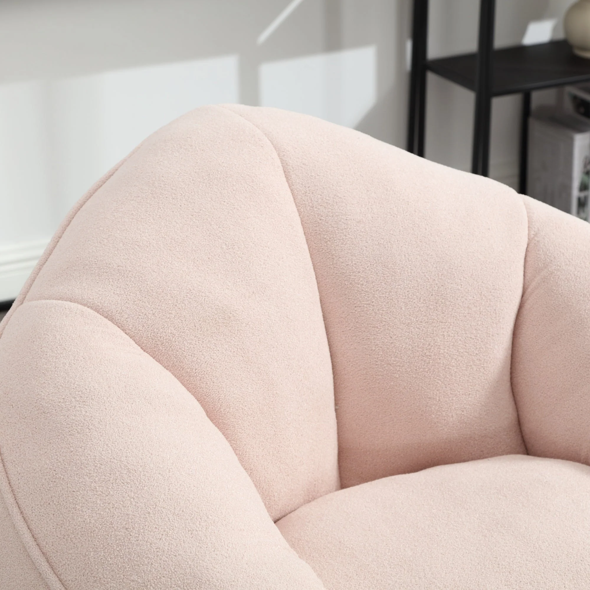 Bean Bag Sofa Chair with High-Pressure Foam and Footrest - Image 57