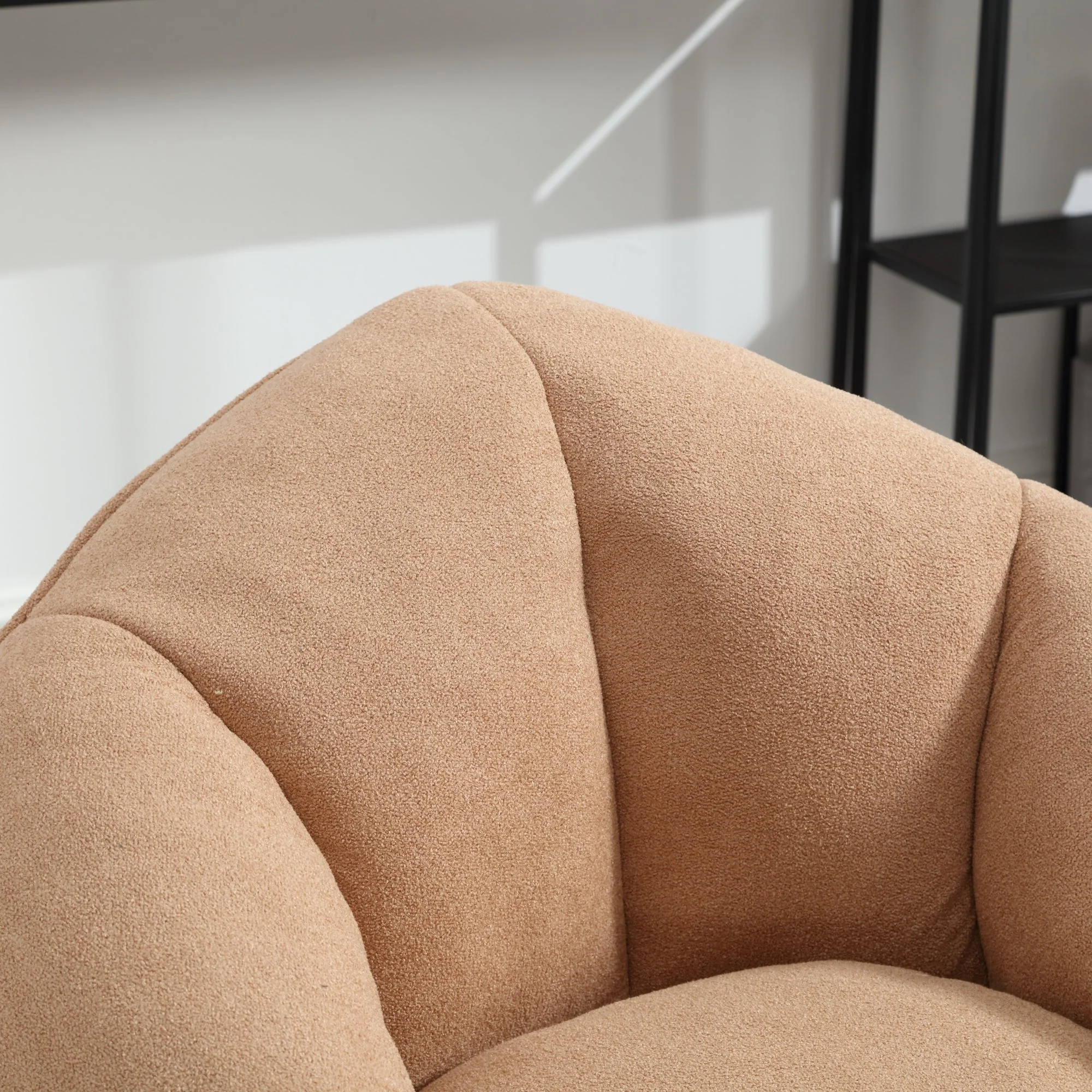Bean Bag Sofa Chair with High-Pressure Foam and Footrest - Image 92