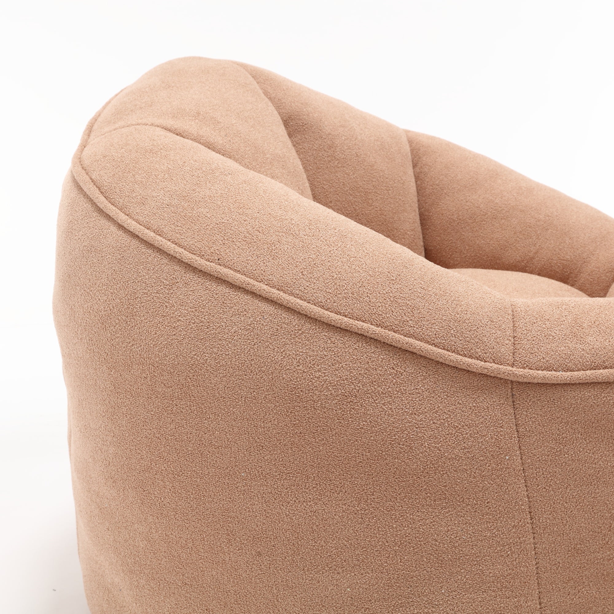 Bean Bag Sofa Chair with High-Pressure Foam and Footrest - Image 94