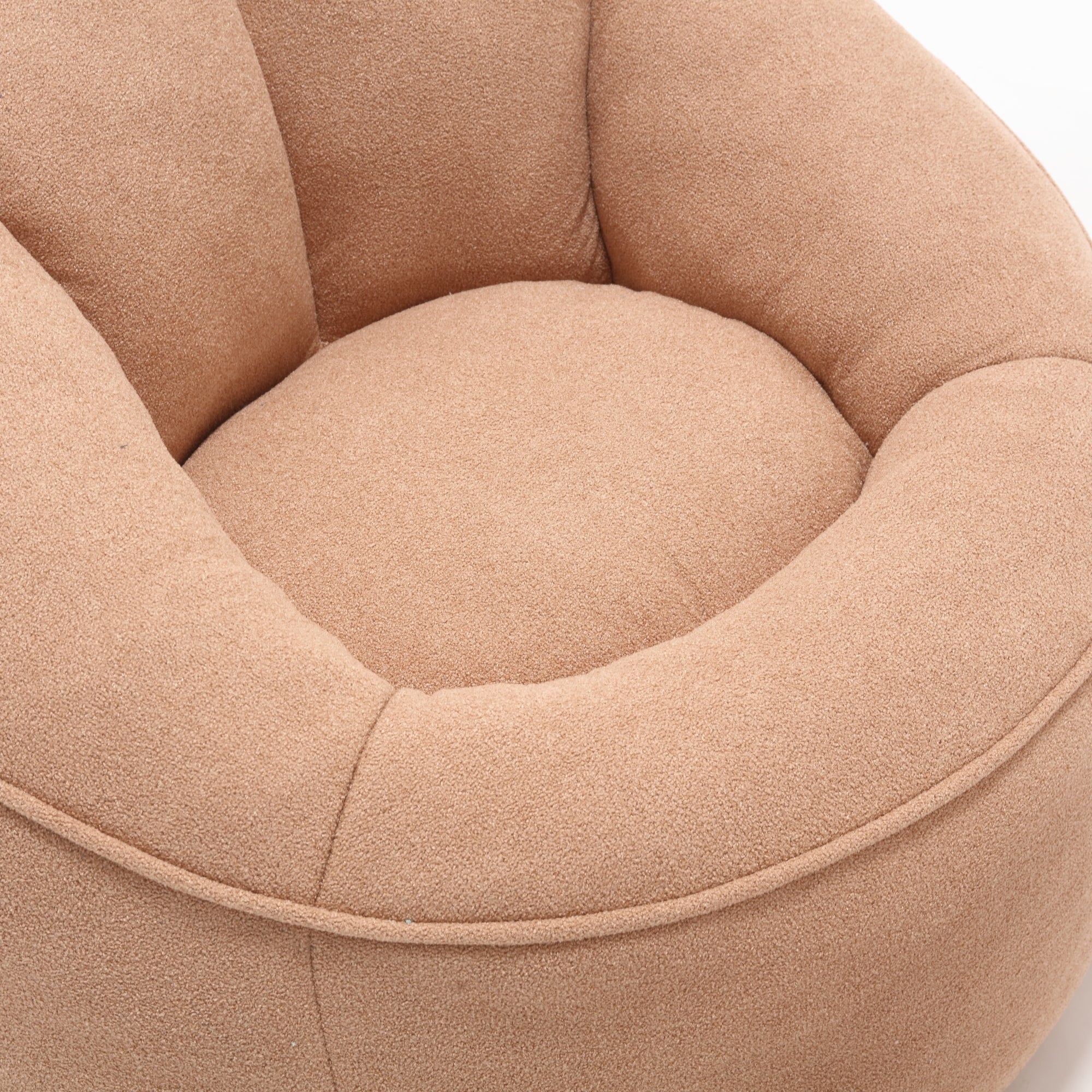 Bean Bag Sofa Chair with High-Pressure Foam and Footrest - Image 98
