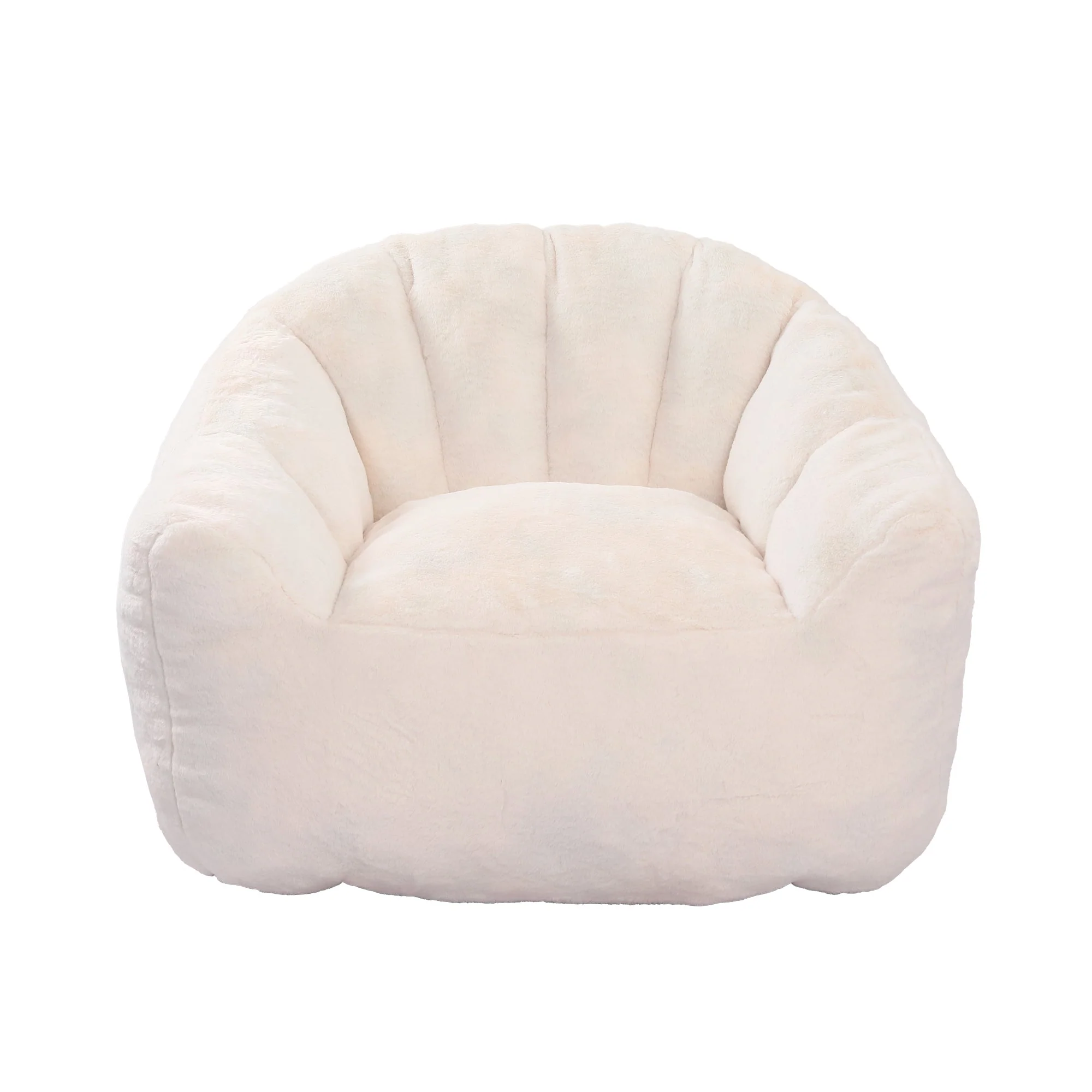 Beanbag Sofa Chair with Armrests Stuffed with High-Density Foam - Image 38