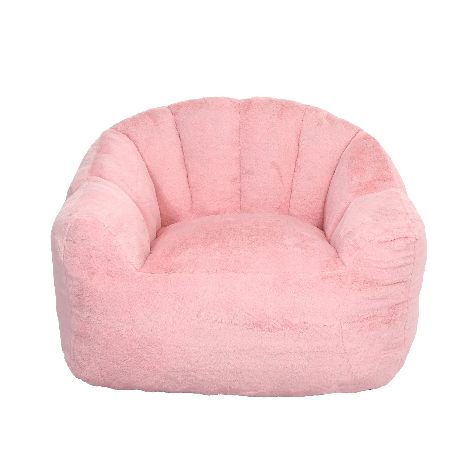 Beanbag Sofa Chair with Armrests Stuffed with High-Density Foam - Image 51