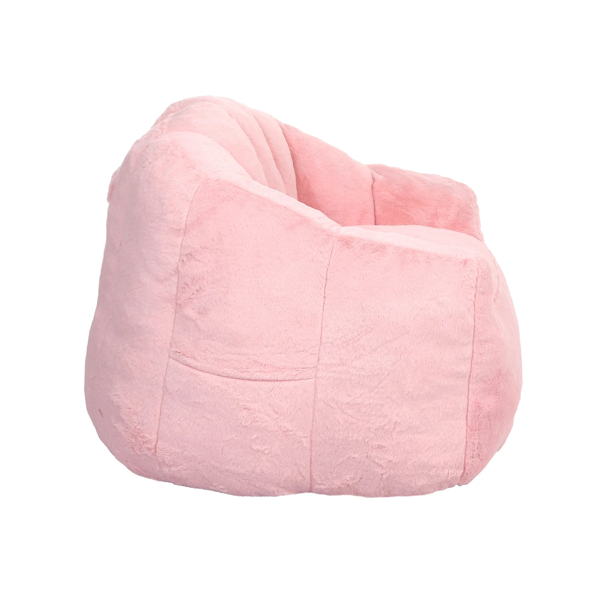 Beanbag Sofa Chair with Armrests Stuffed with High-Density Foam - Image 52