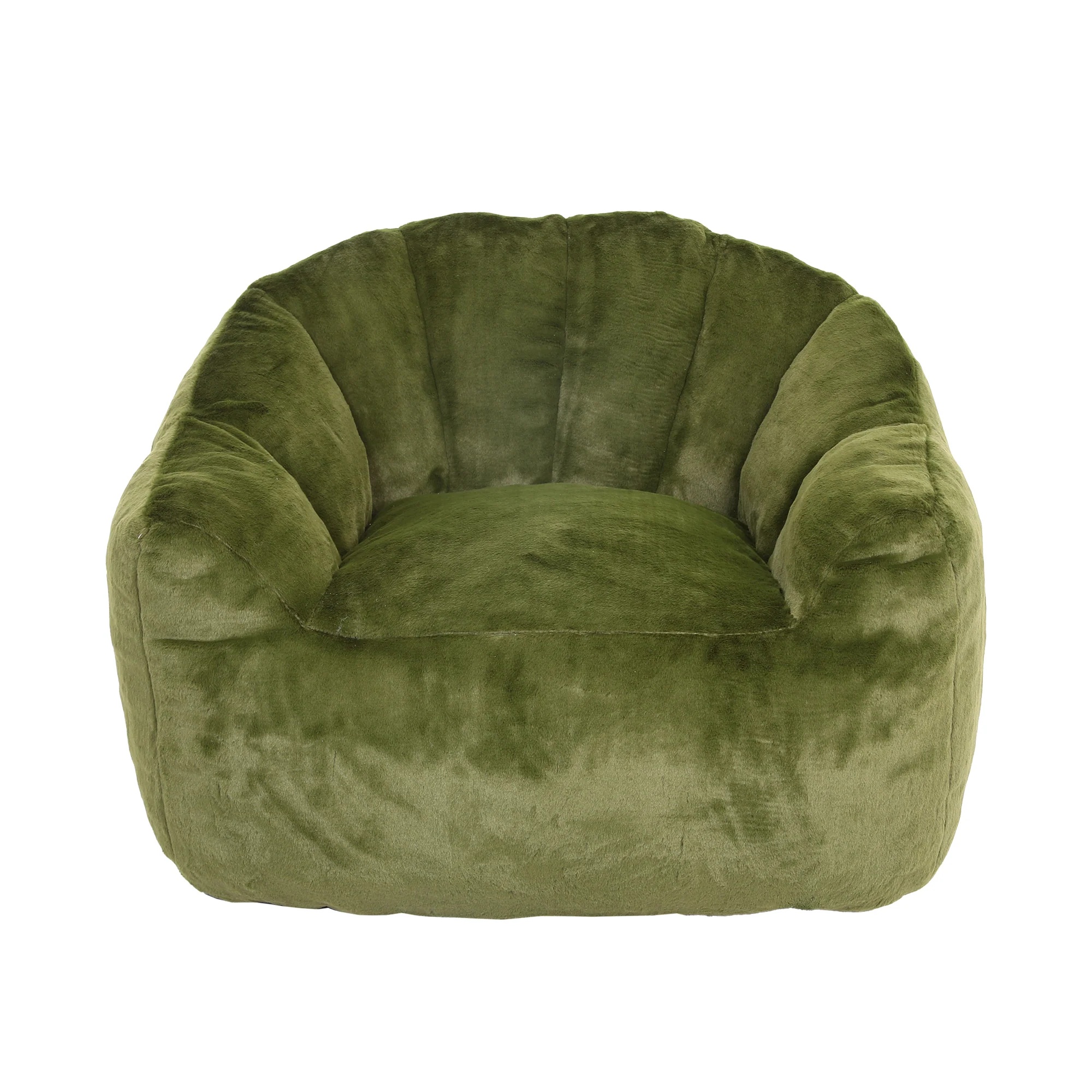Beanbag Sofa Chair with Armrests Stuffed with High-Density Foam - Image 64