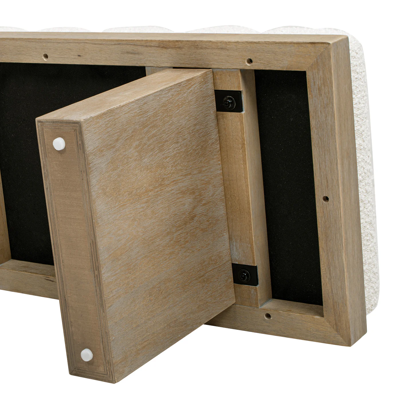 Bella Upholstered Modern Accent Bench - Image 10
