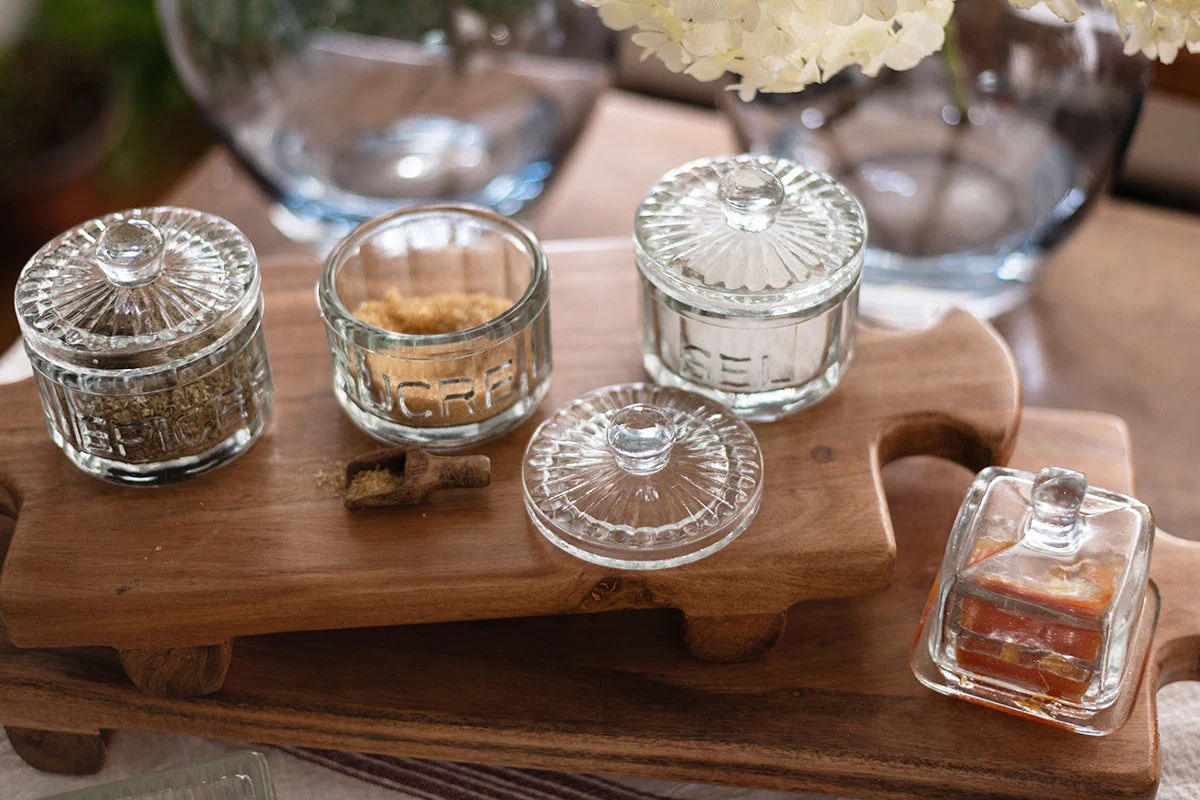 Bistro Glass Jam Jar, Square - Image 8