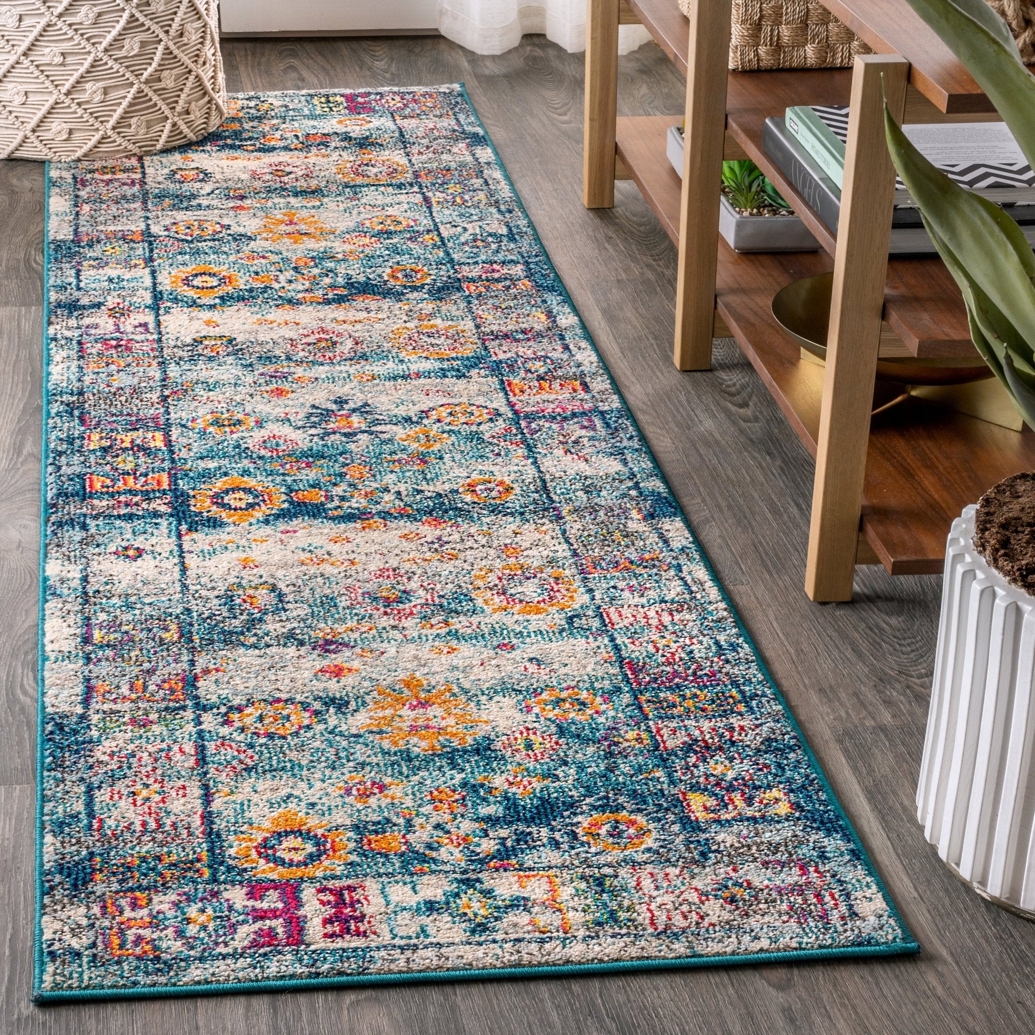Bohemian FLAIR Boho Vintage Medallion Area Rug - Image 14