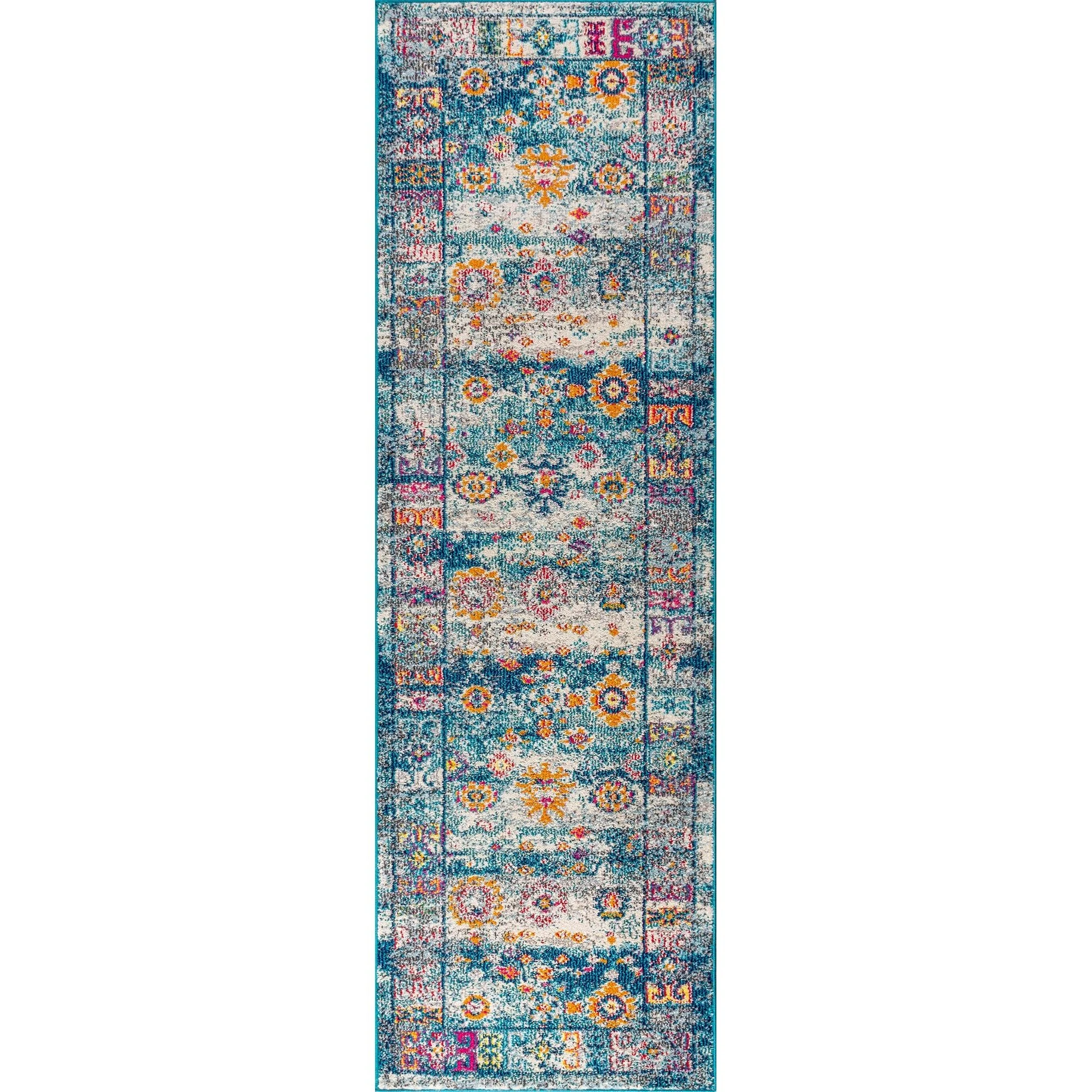 Bohemian FLAIR Boho Vintage Medallion Area Rug - Image 16