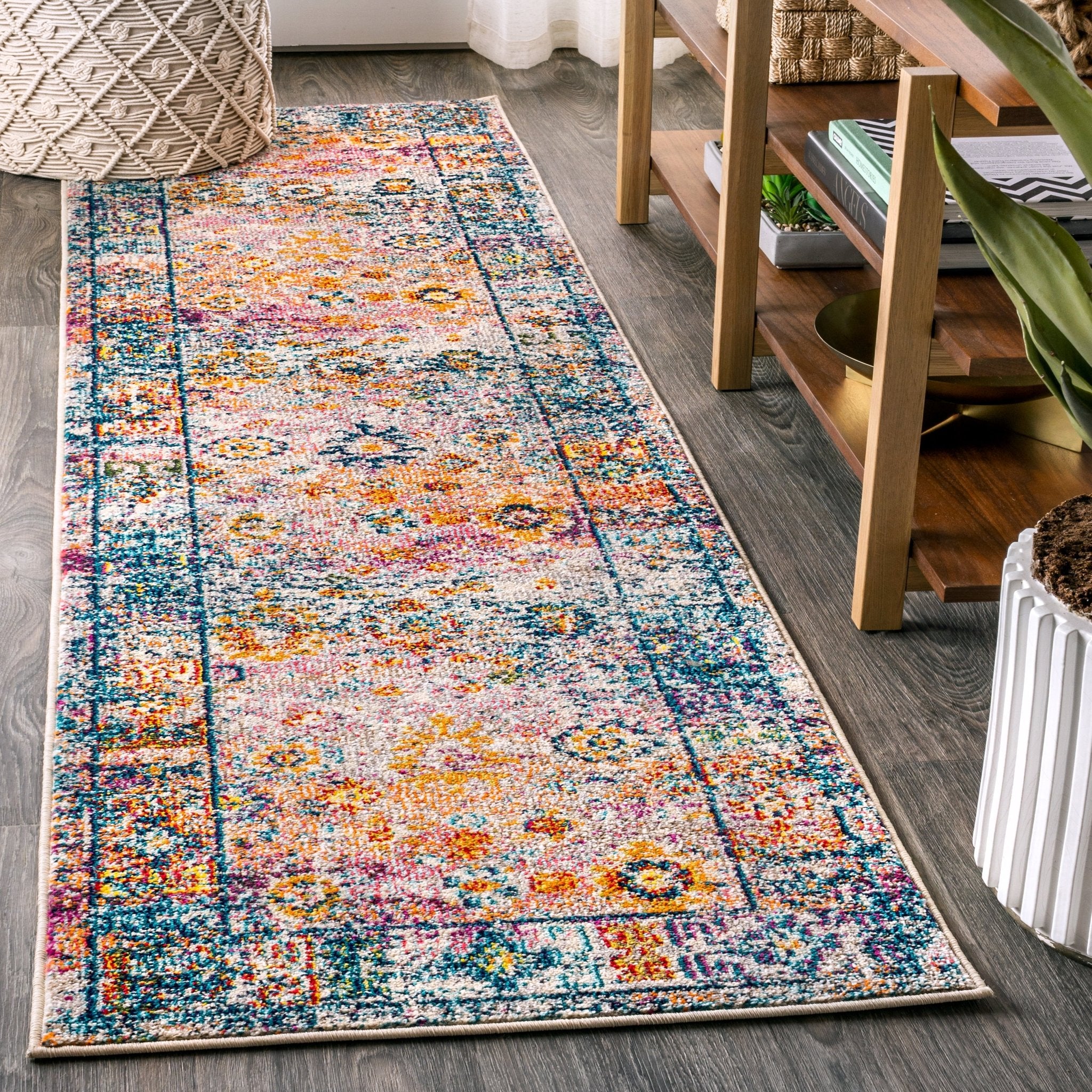 Bohemian FLAIR Boho Vintage Medallion Area Rug - Image 18