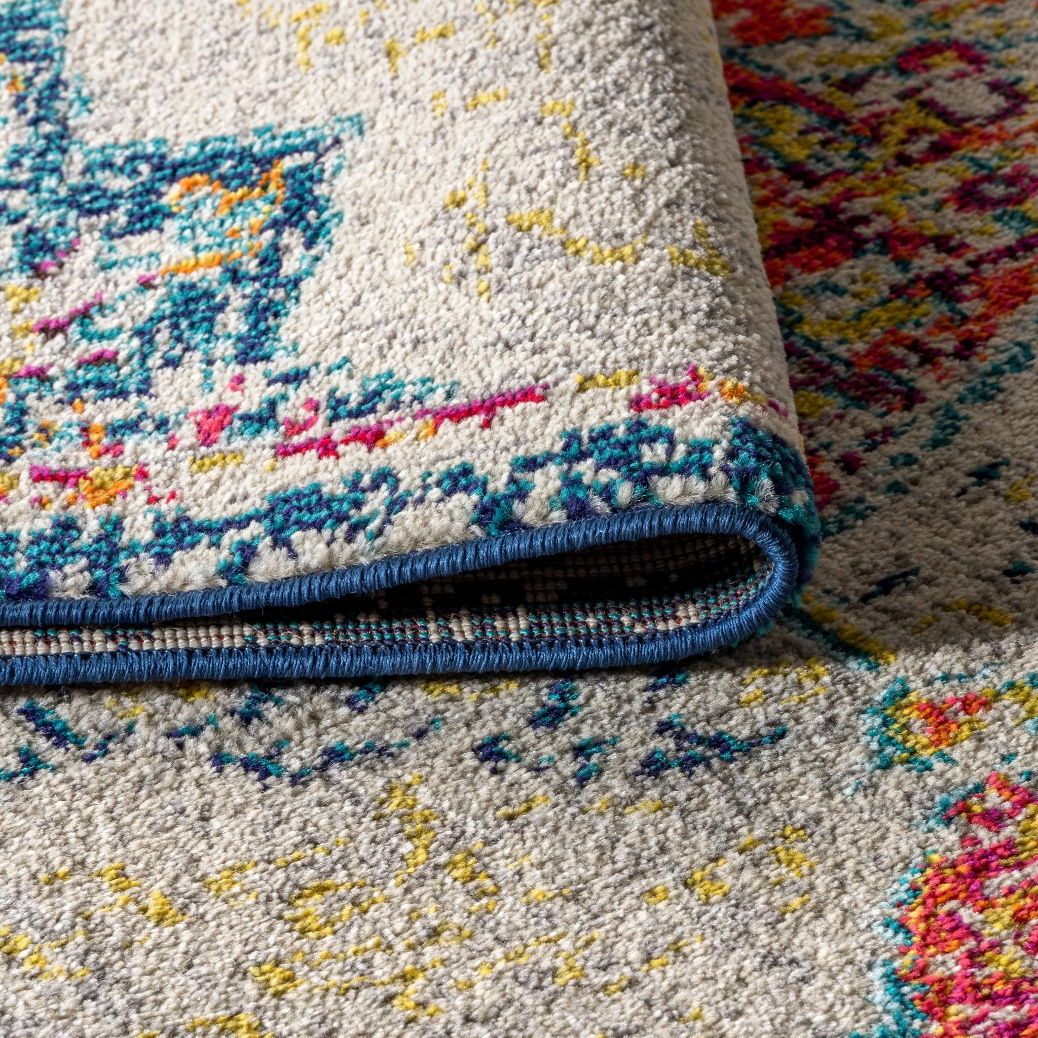 Bohemian FLAIR Boho Vintage Medallion Area Rug - Image 5