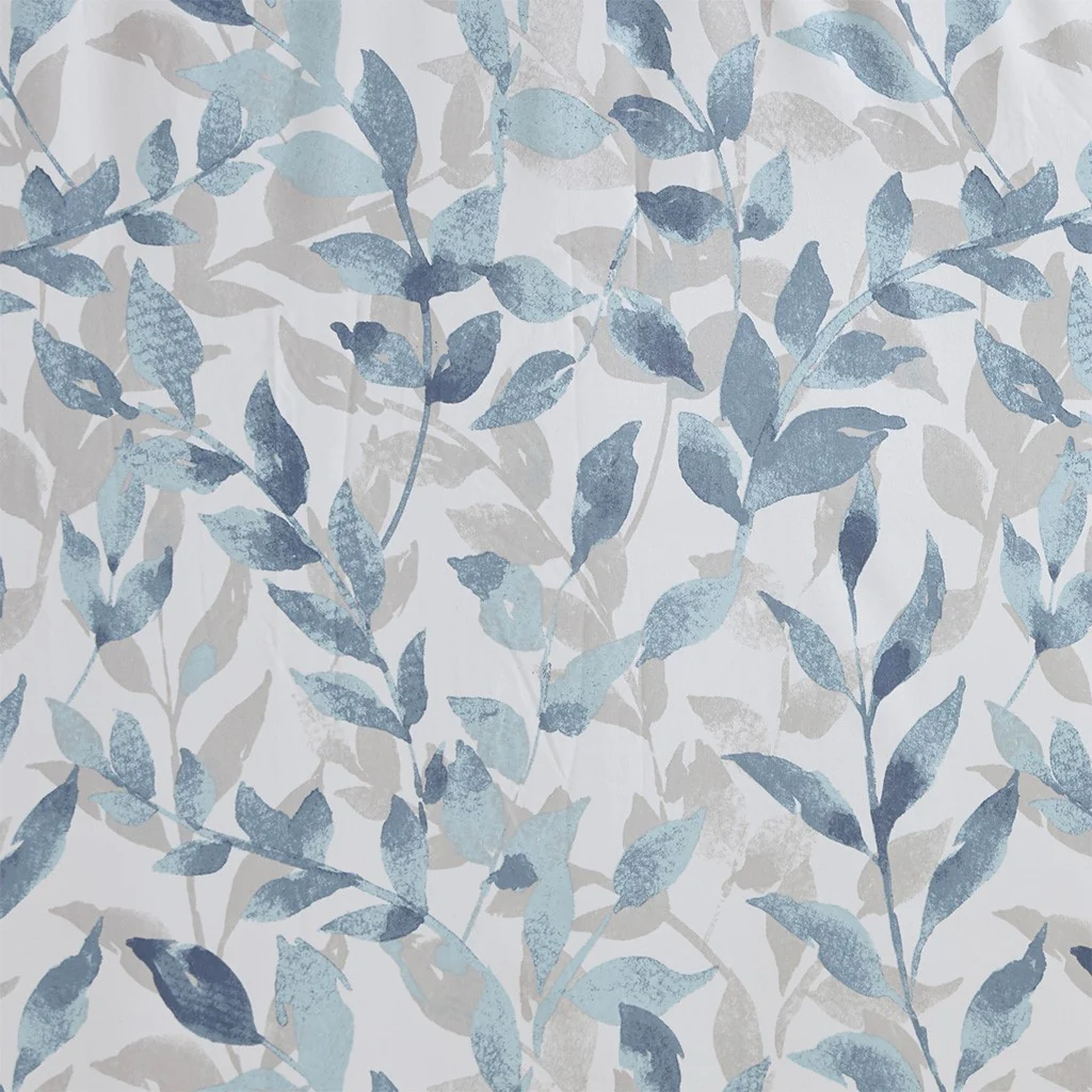 Botanical Printed Shower Curtain - Image 4