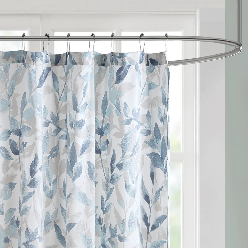 Botanical Printed Shower Curtain - Image 5