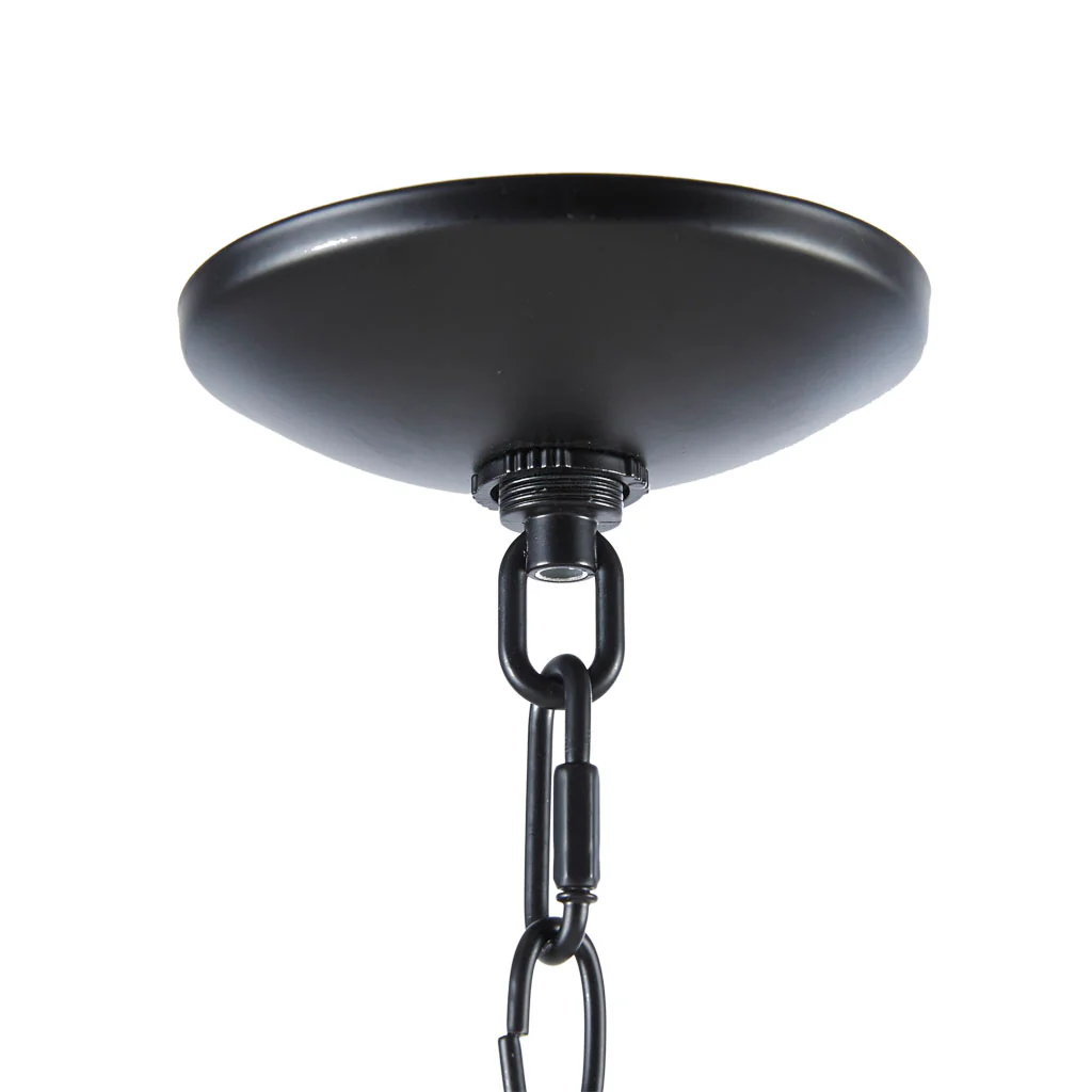Brighton 6-Light Farmhouse Metal Chandelier - Image 8
