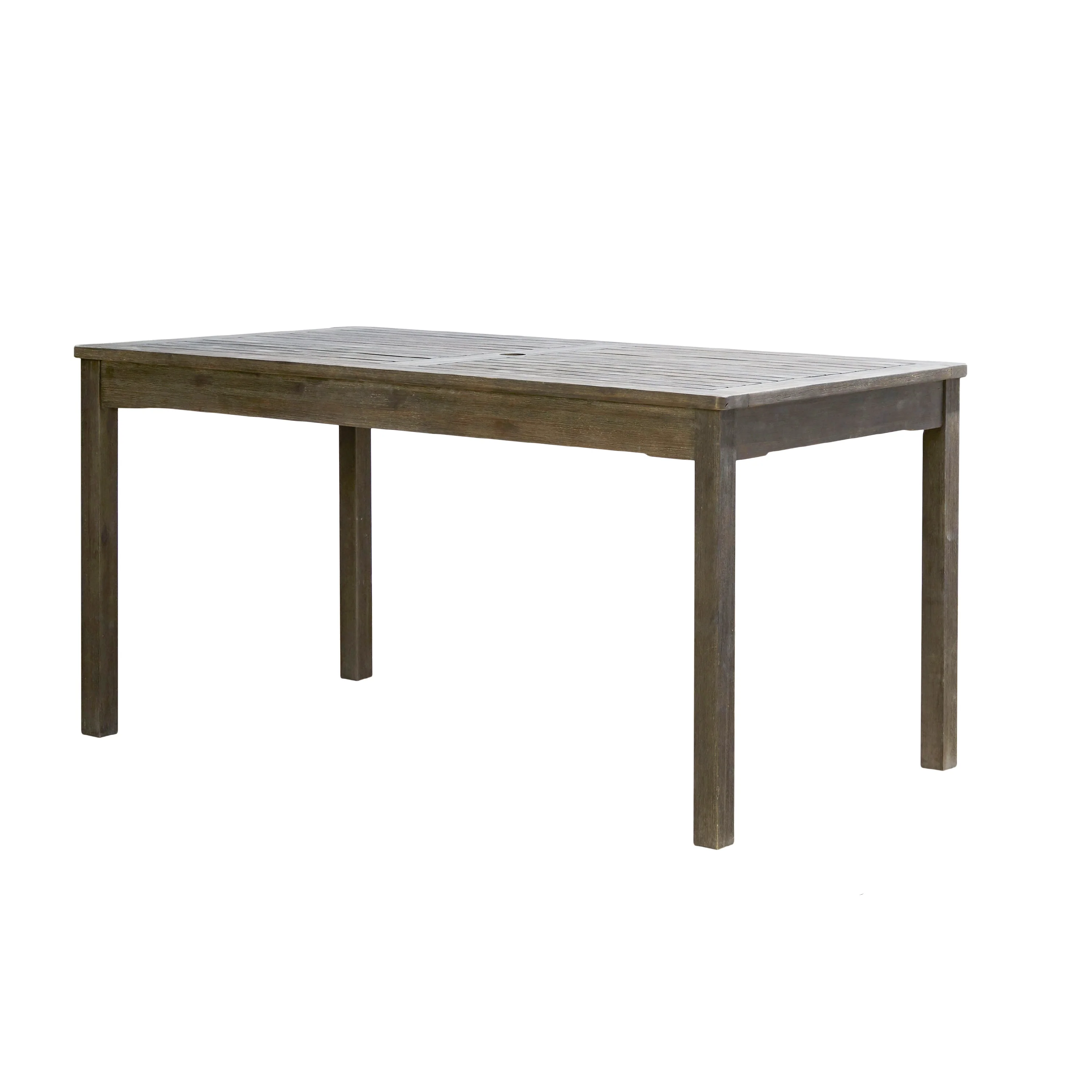 Caladesi Farmhouse Wood Outdoor Dining Table - Image 3