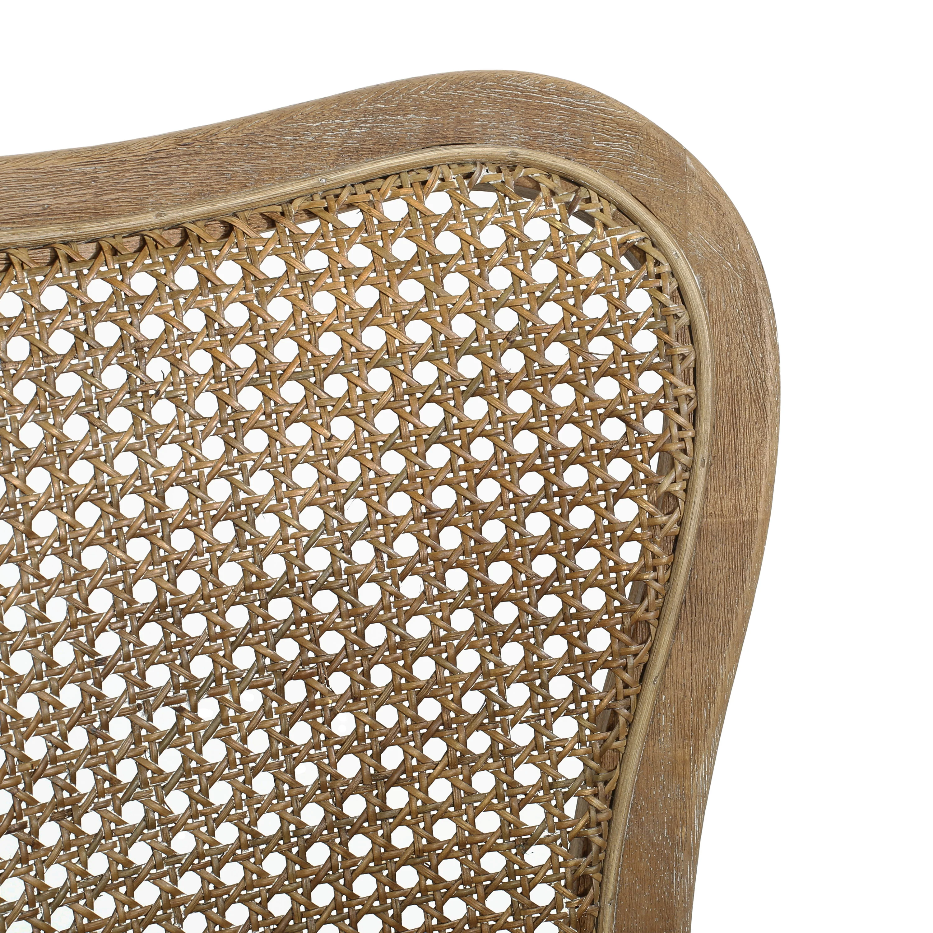 Cane-Back Upholstered Bar Stools, Set of 2 - Image 14
