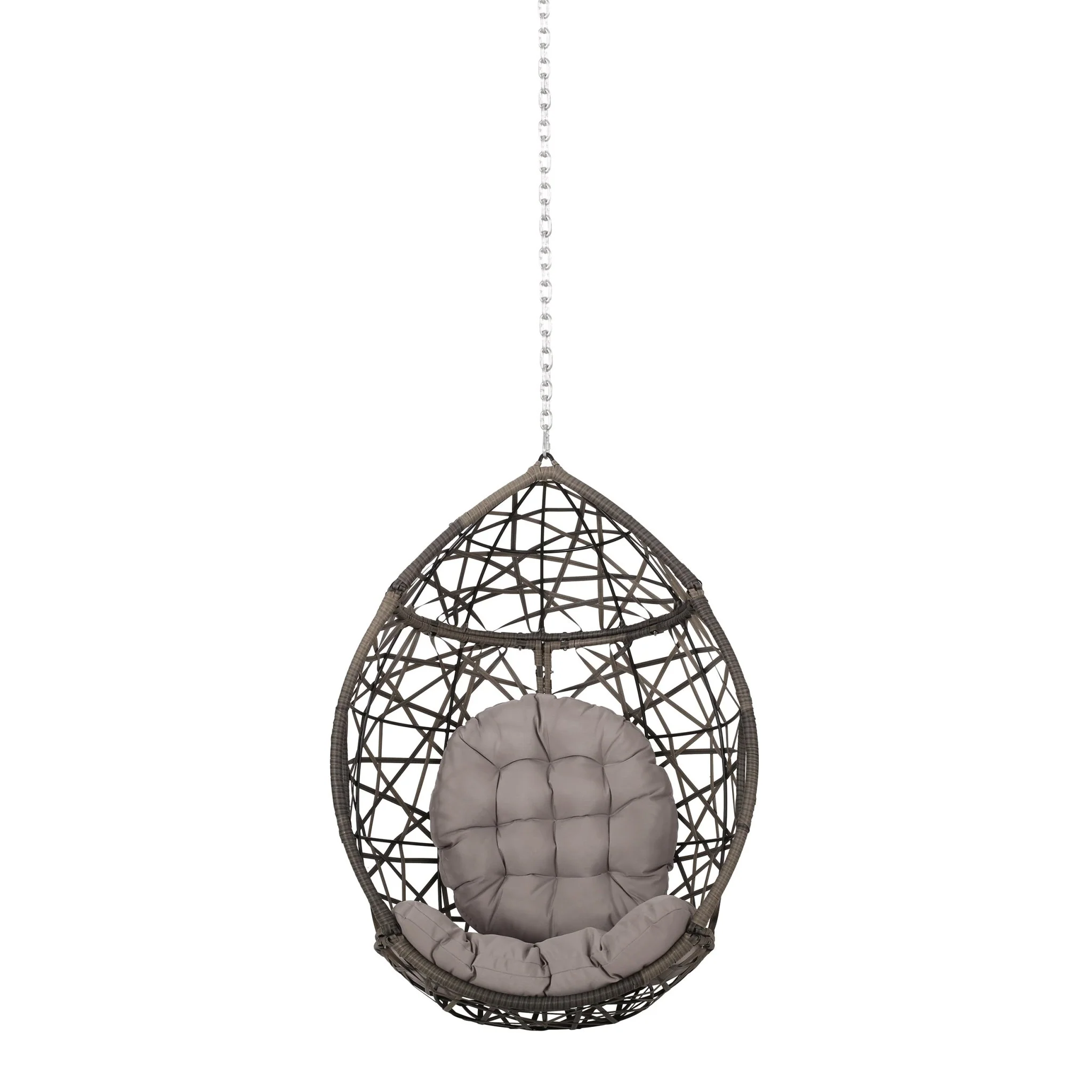 Celestia Outdoor Hanging Chair with 8ft Chain and Egg Shape - Image 19