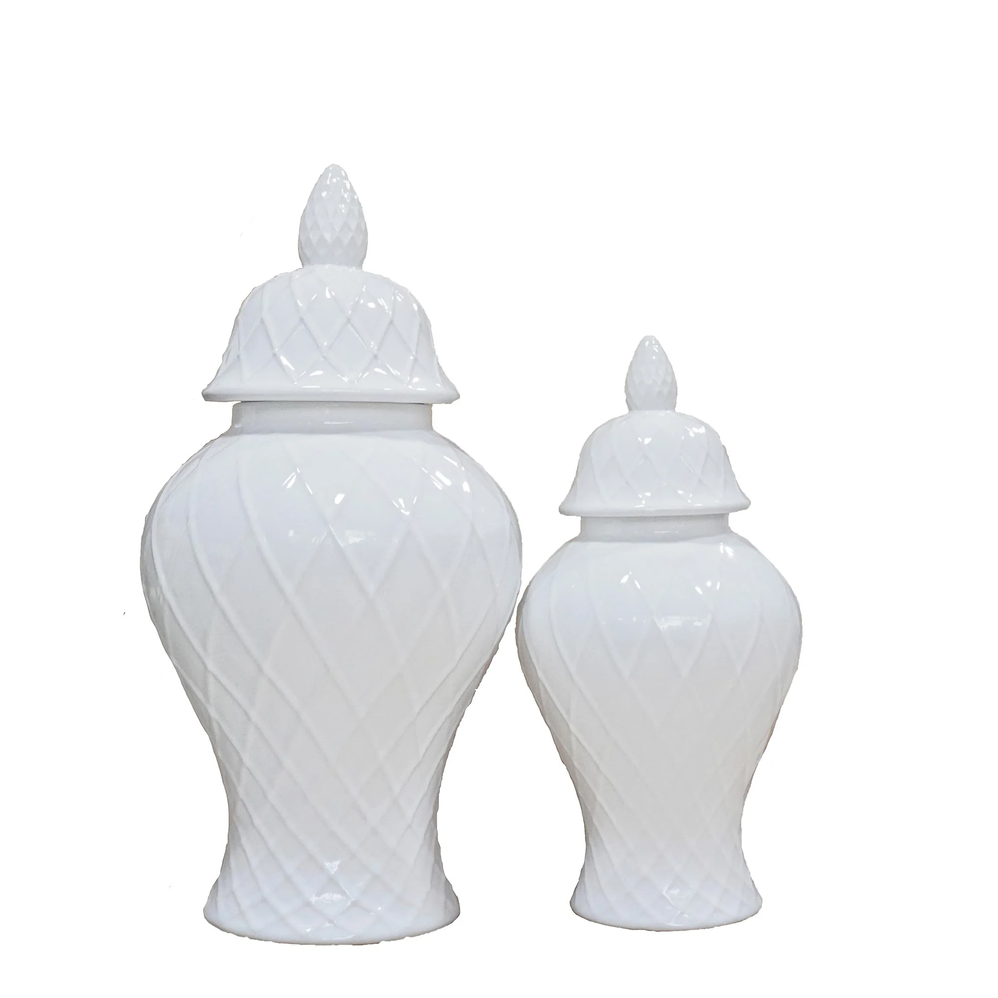 Ceramic Ginger Jar with Removable Lid - Image 3