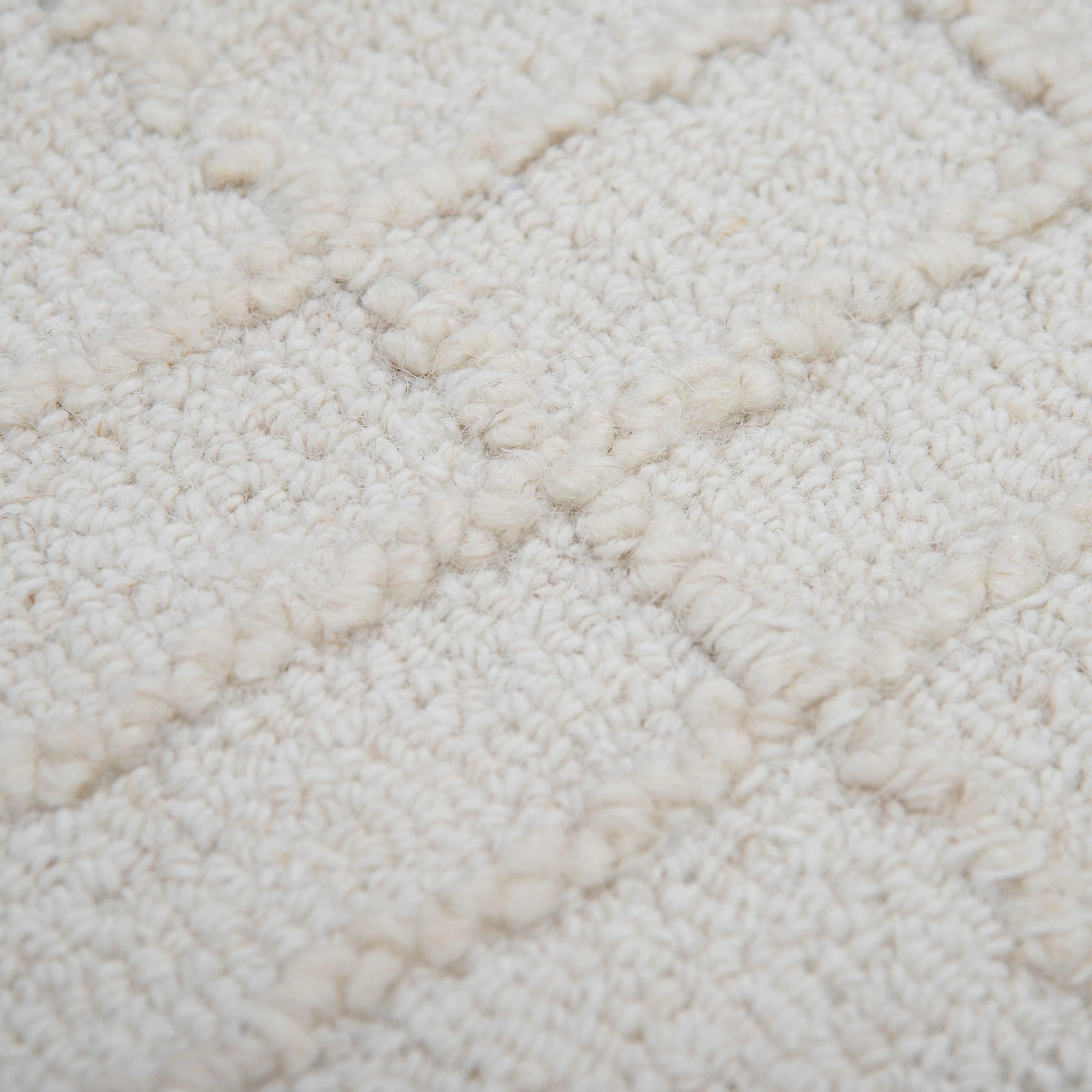 Contemporary Hand Tufted 100% Wool Geometric Area Rug - Image 4