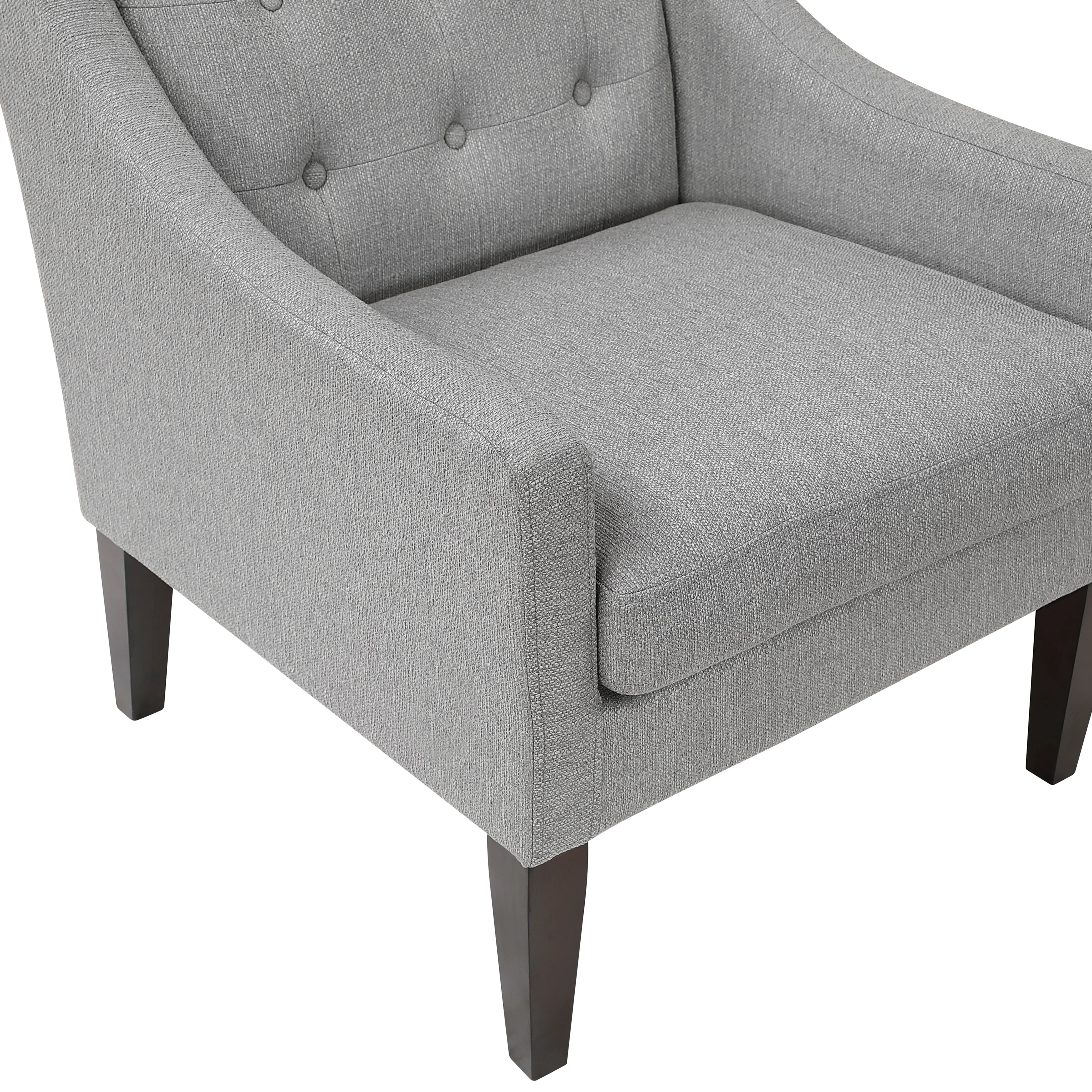 Contemporary Button Tufted Accent Chair - Image 42