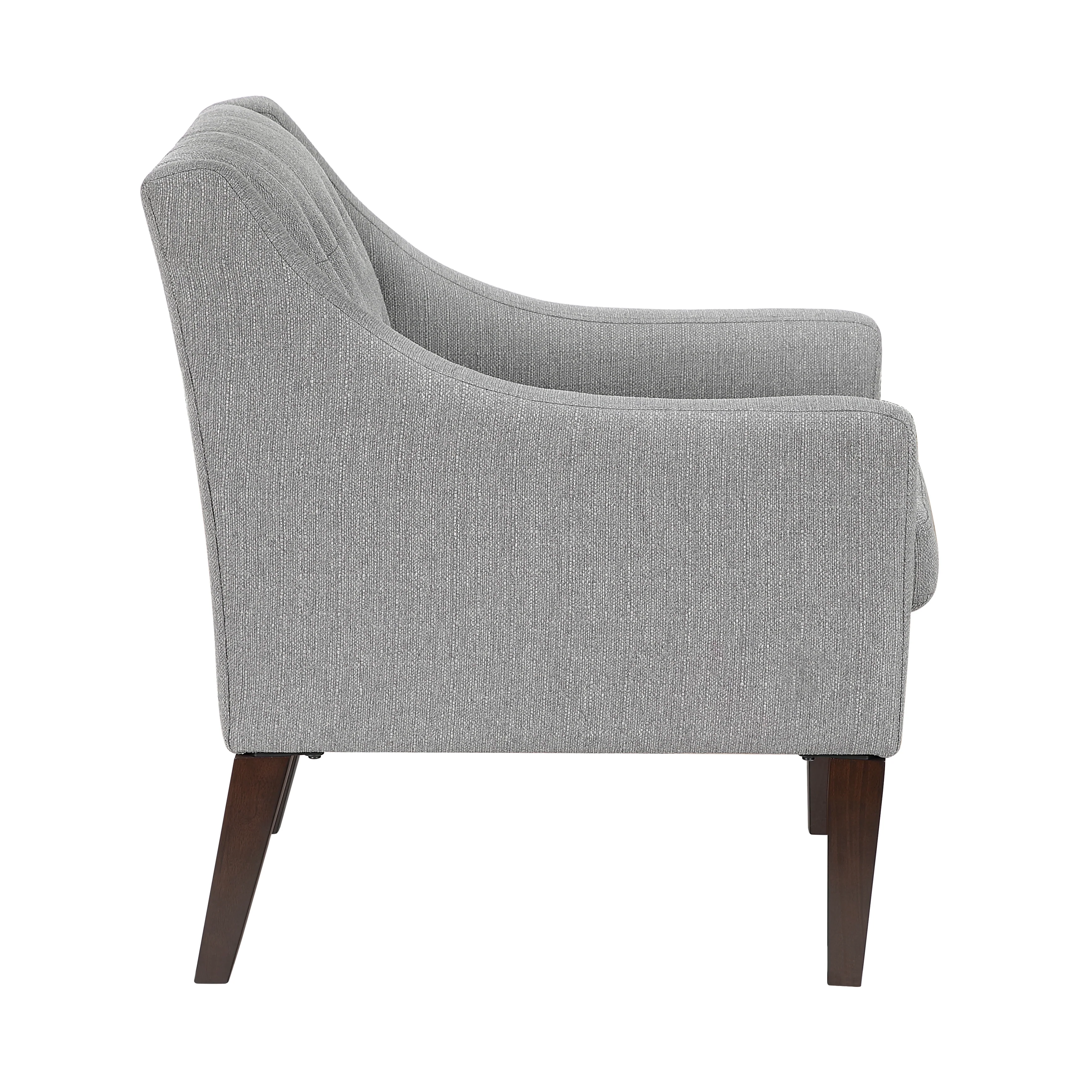Contemporary Button Tufted Accent Chair - Image 45