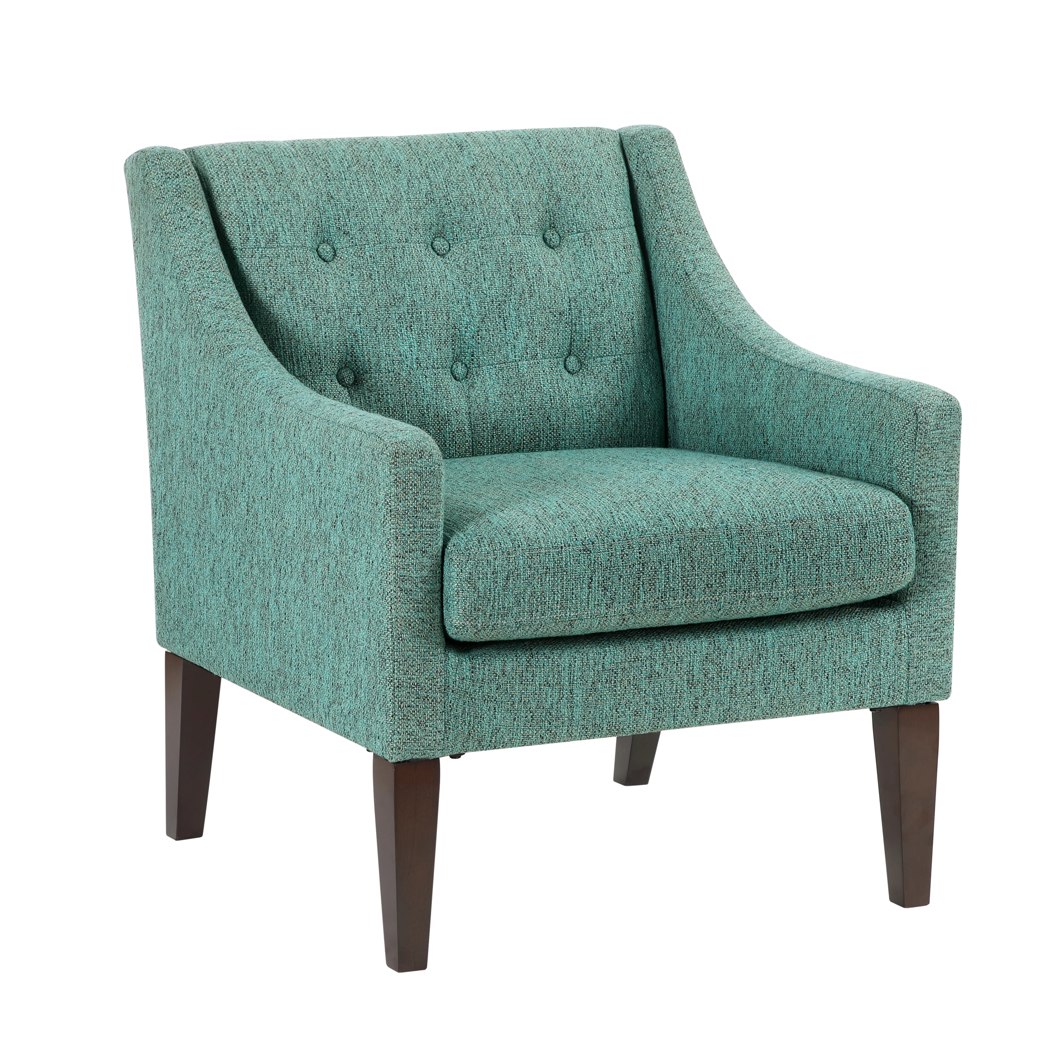 Contemporary Button Tufted Accent Chair - Image 52
