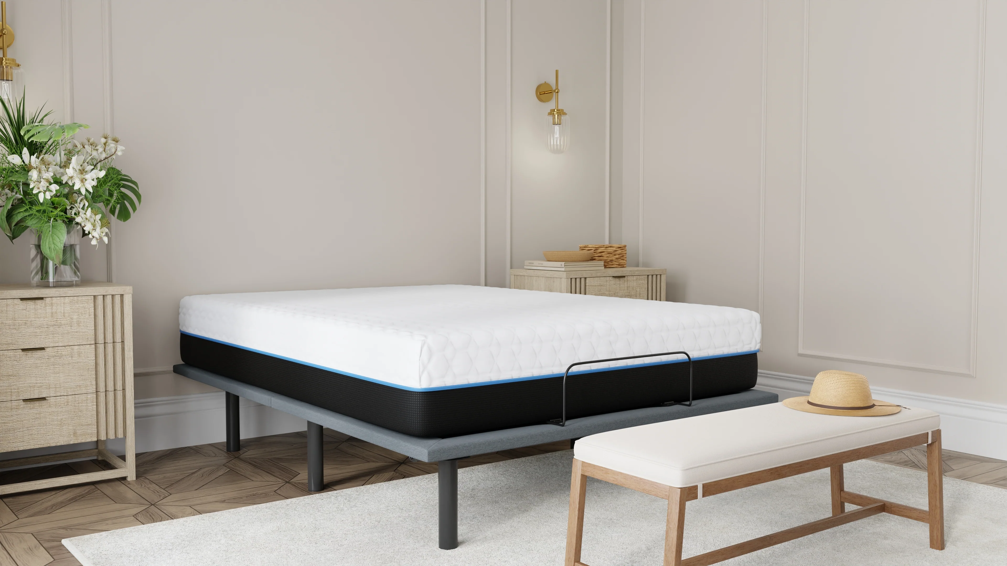BedTech Copper Lux 12" Soft Memory Foam Mattress With Phase Change Cooling Fabric - Image 8
