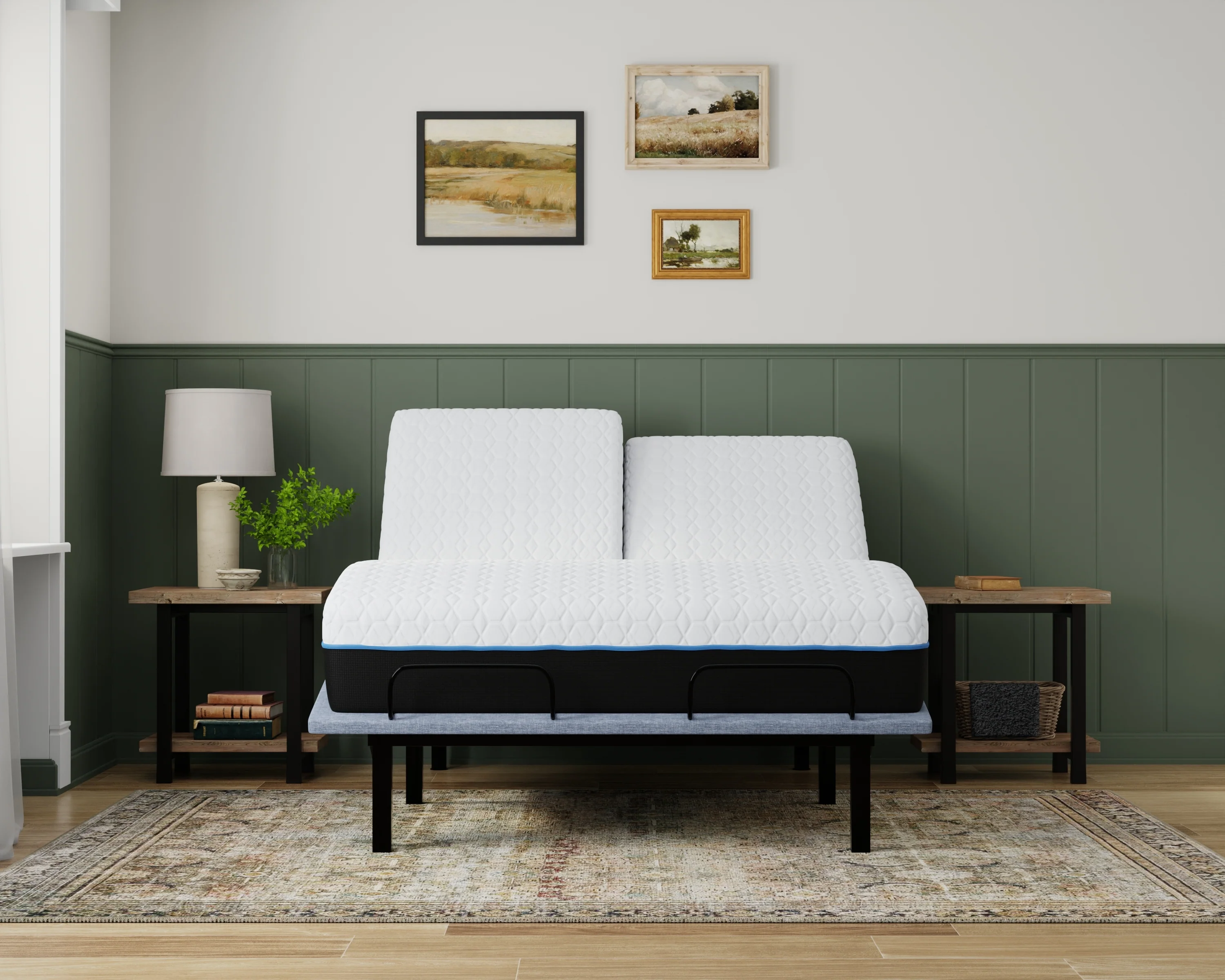 BedTech Copper Lux 12" Split Top Soft Memory Foam Mattress With Phase Change Cooling Fabric - Image 3